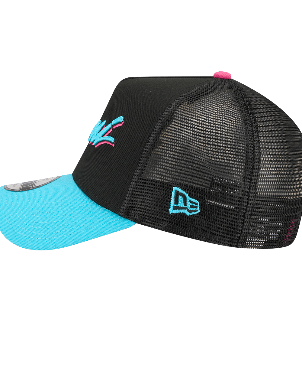 Miami Heat New Era NBA 25-26 City Edition 9FORTY A-Frame Snapback Hat