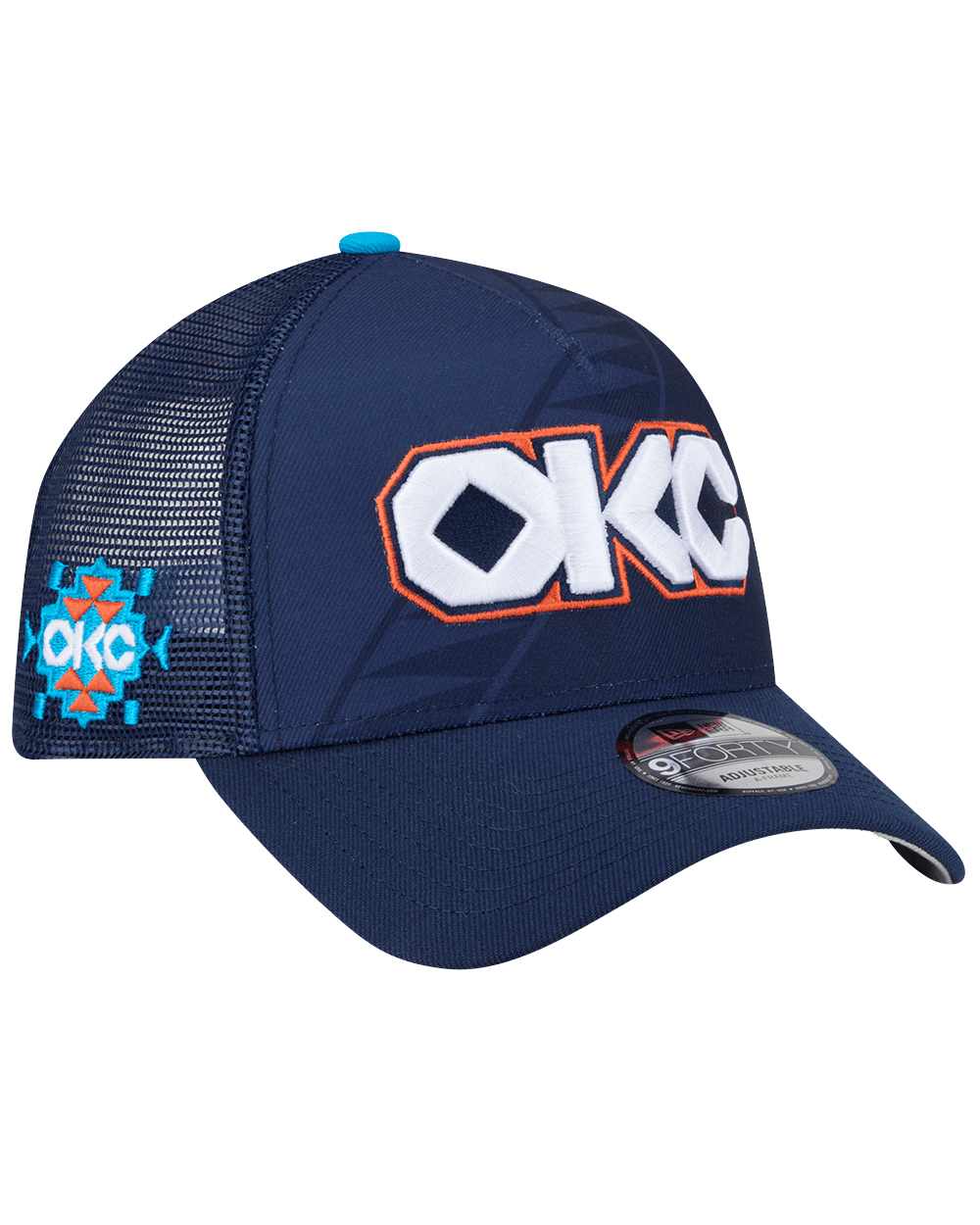 Oklahoma City Thunder New Era NBA 25-26 City Edition 9FORTY A-Frame Snapback Hat