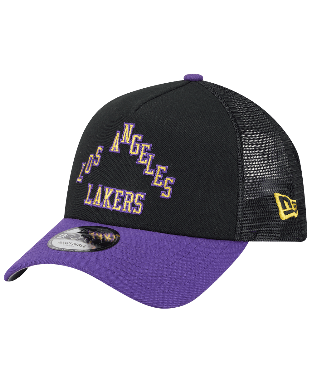 Los Angeles Lakers New Era NBA 25-26 City Edition 9FORTY A-Frame Snapback Hat