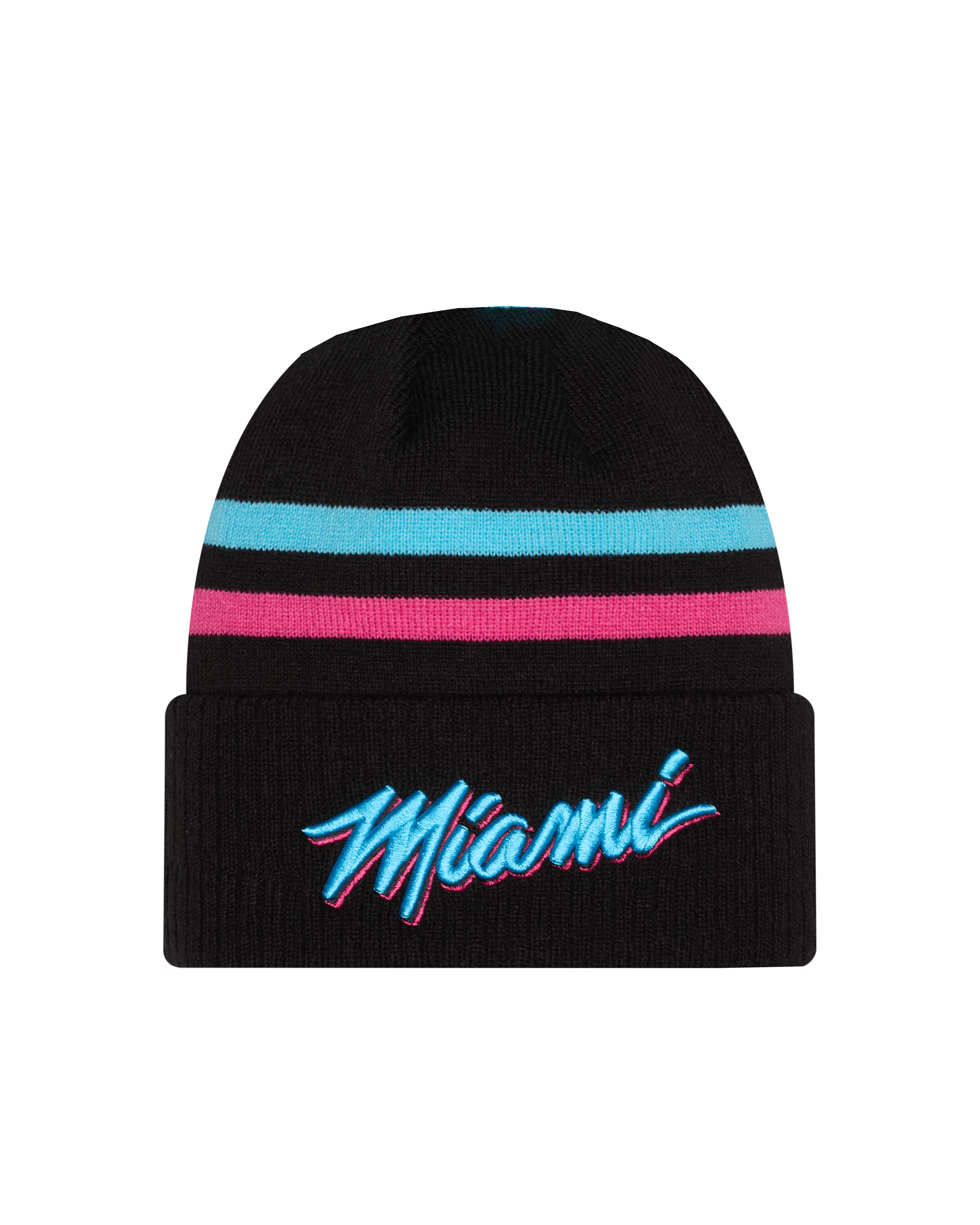 Miami Heat New Era NBA 25-26 City Edition Pomless Knit Beanie