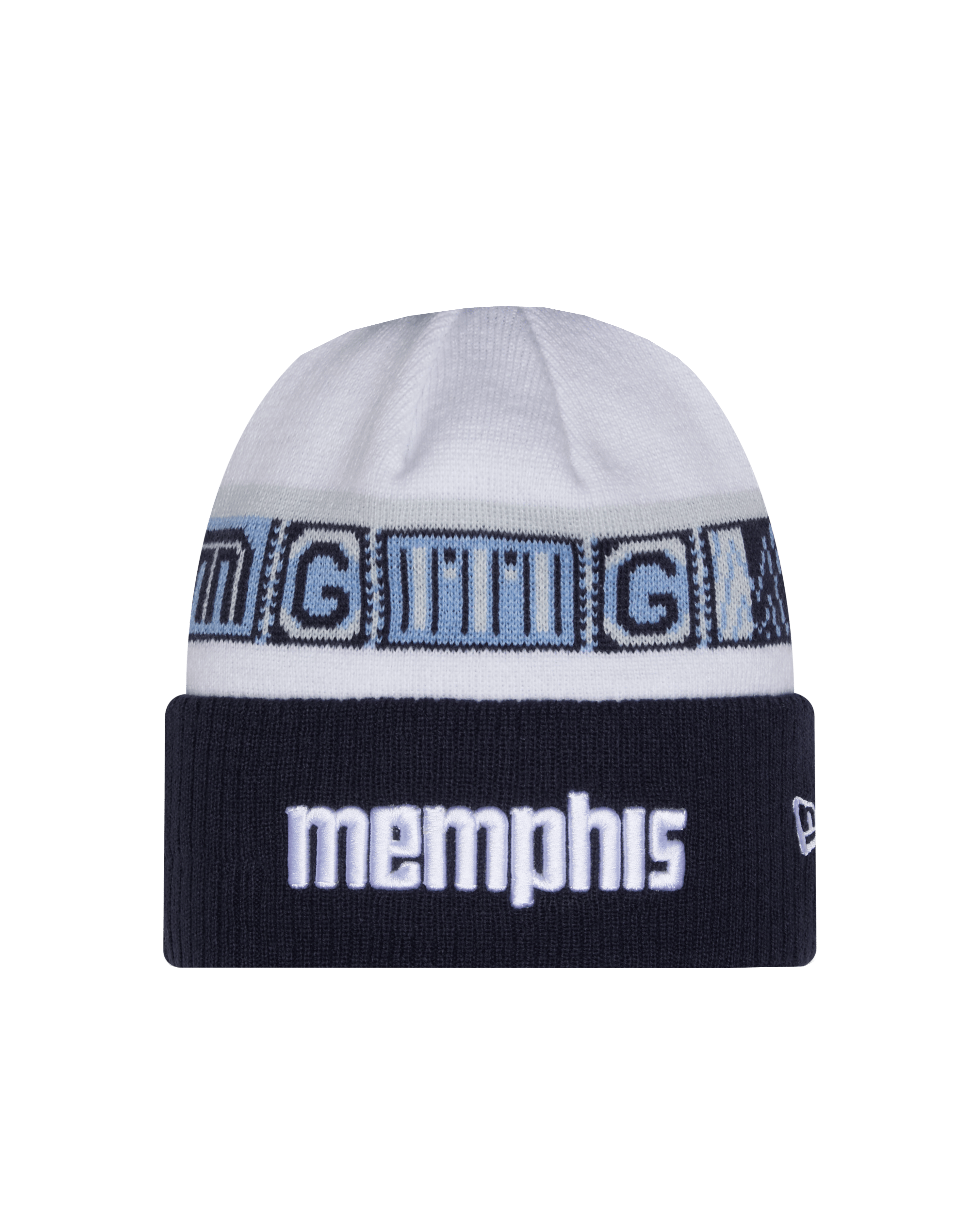 Memphis Grizzlies New Era NBA 25-26 City Edition Pomless Knit Beanie