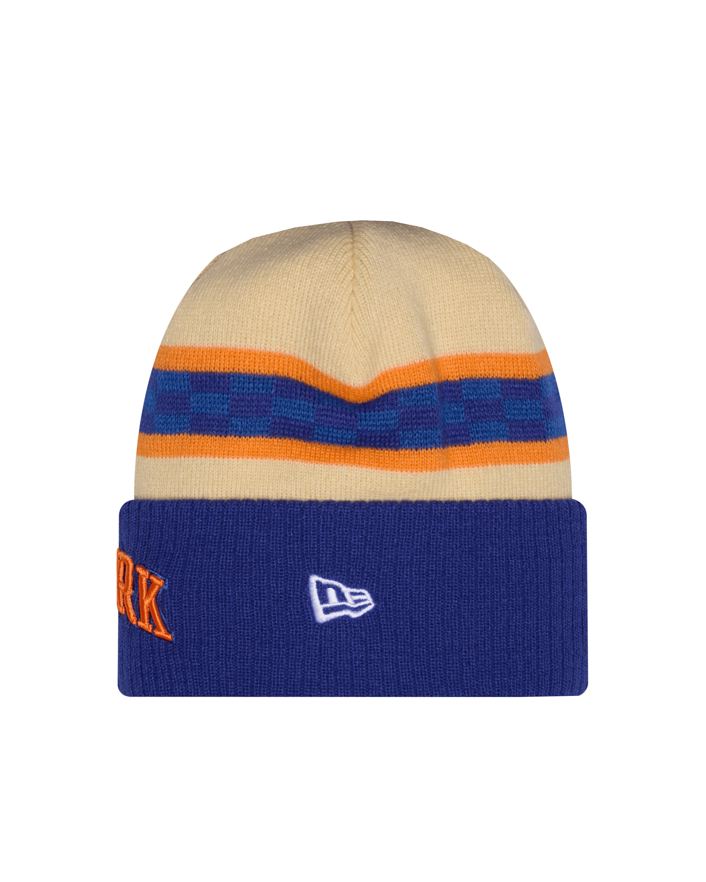 New York Knicks New Era NBA 25-26 City Edition Pomless Knit Beanie