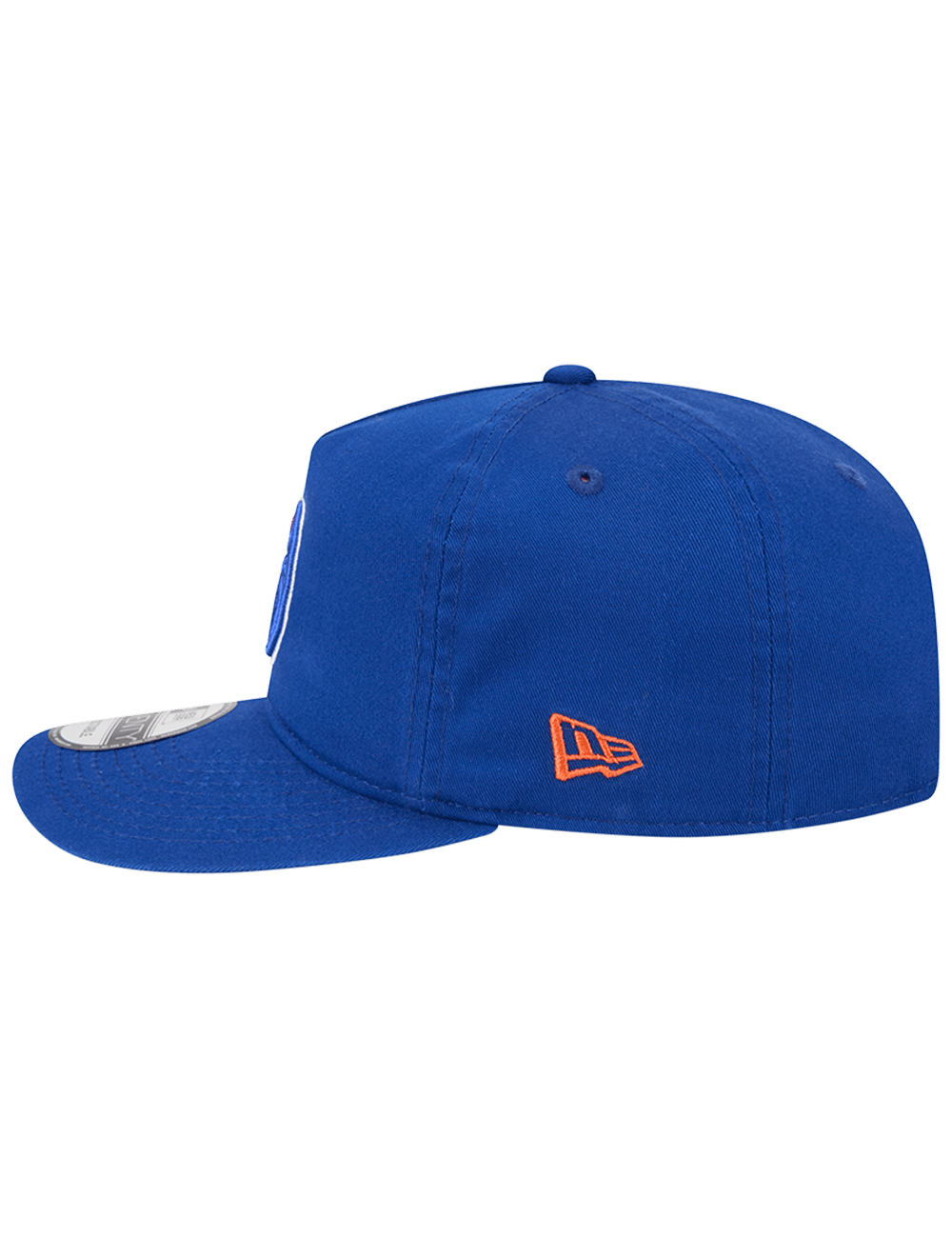 Edmonton Oilers New Era NHL Team 19TWENTY Pre-Curved Snapback Hat - Blue