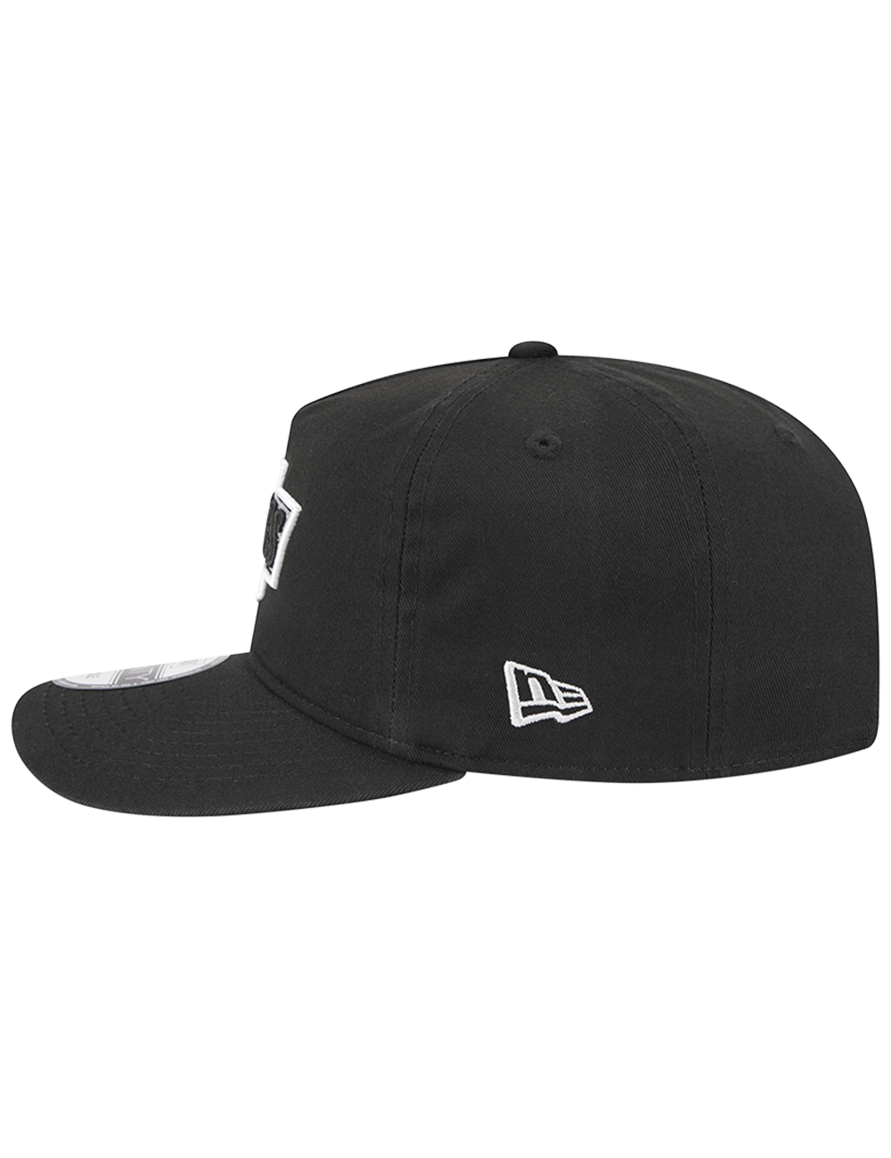 Los Angeles Kings New Era NHL Team 19TWENTY Pre-Curved Snapback Hat - Black