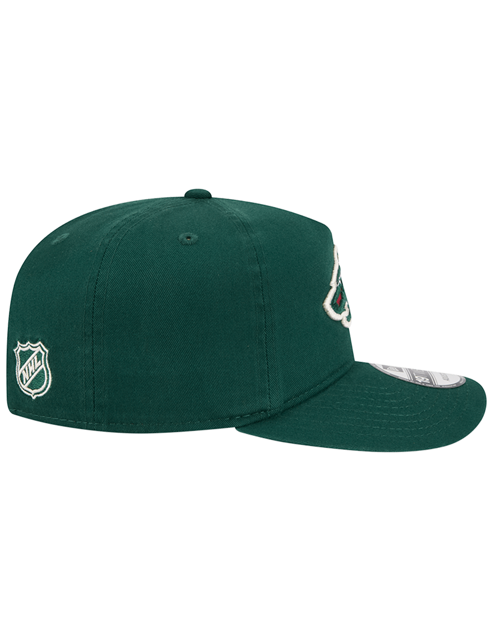 Minnesota Wild New Era NHL Team 19TWENTY Pre-Curved Snapback Hat - Green