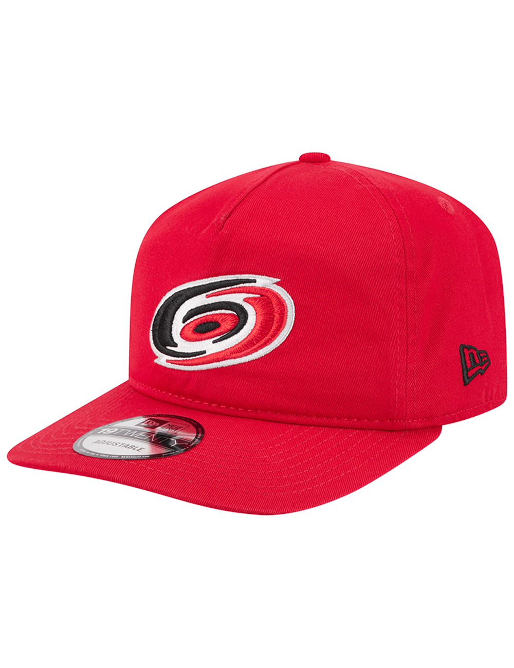 Carolina Hurricanes New Era NHL Team 19TWENTY Pre-Curved Snapback Hat - Red