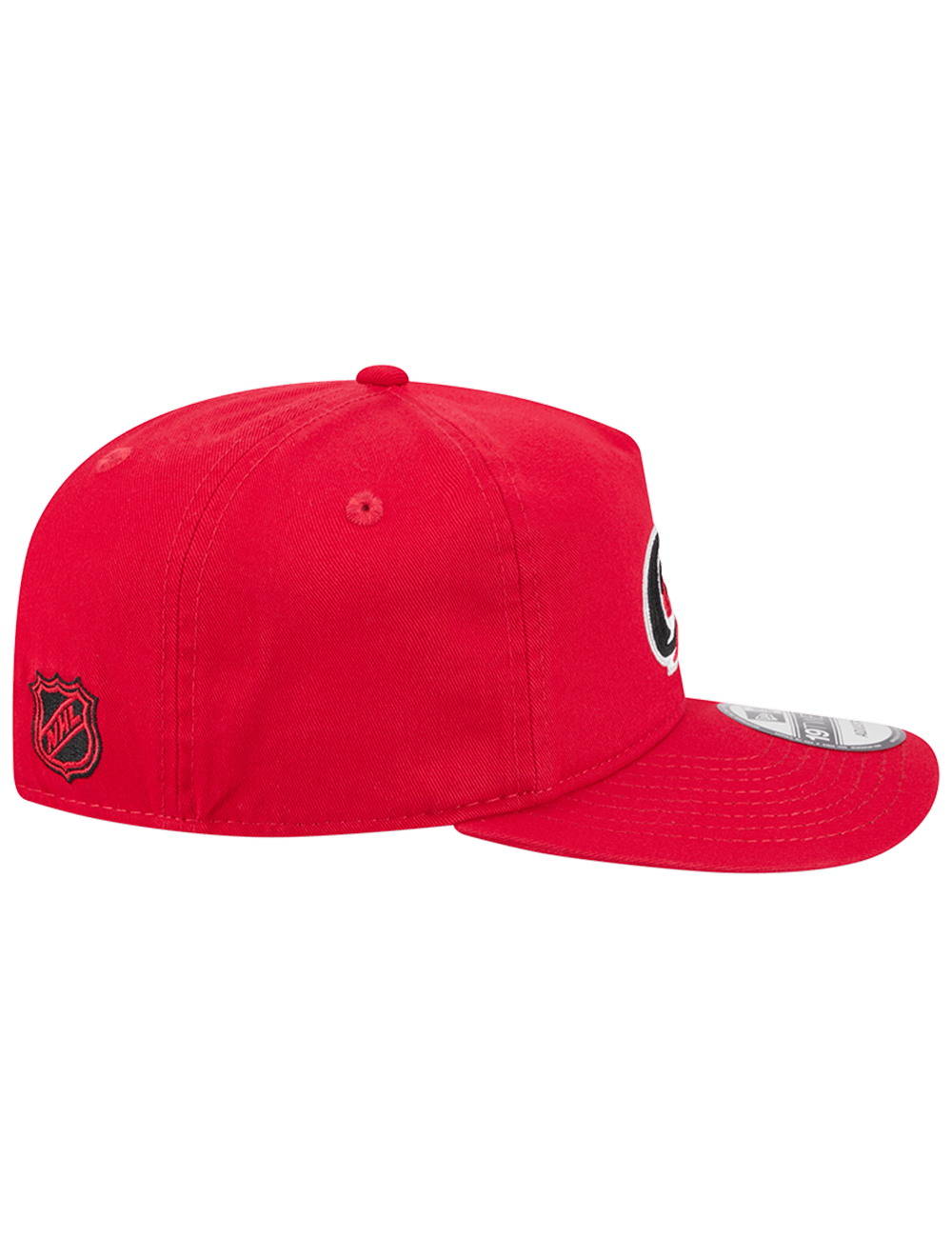 Carolina Hurricanes New Era NHL Team 19TWENTY Pre-Curved Snapback Hat - Red