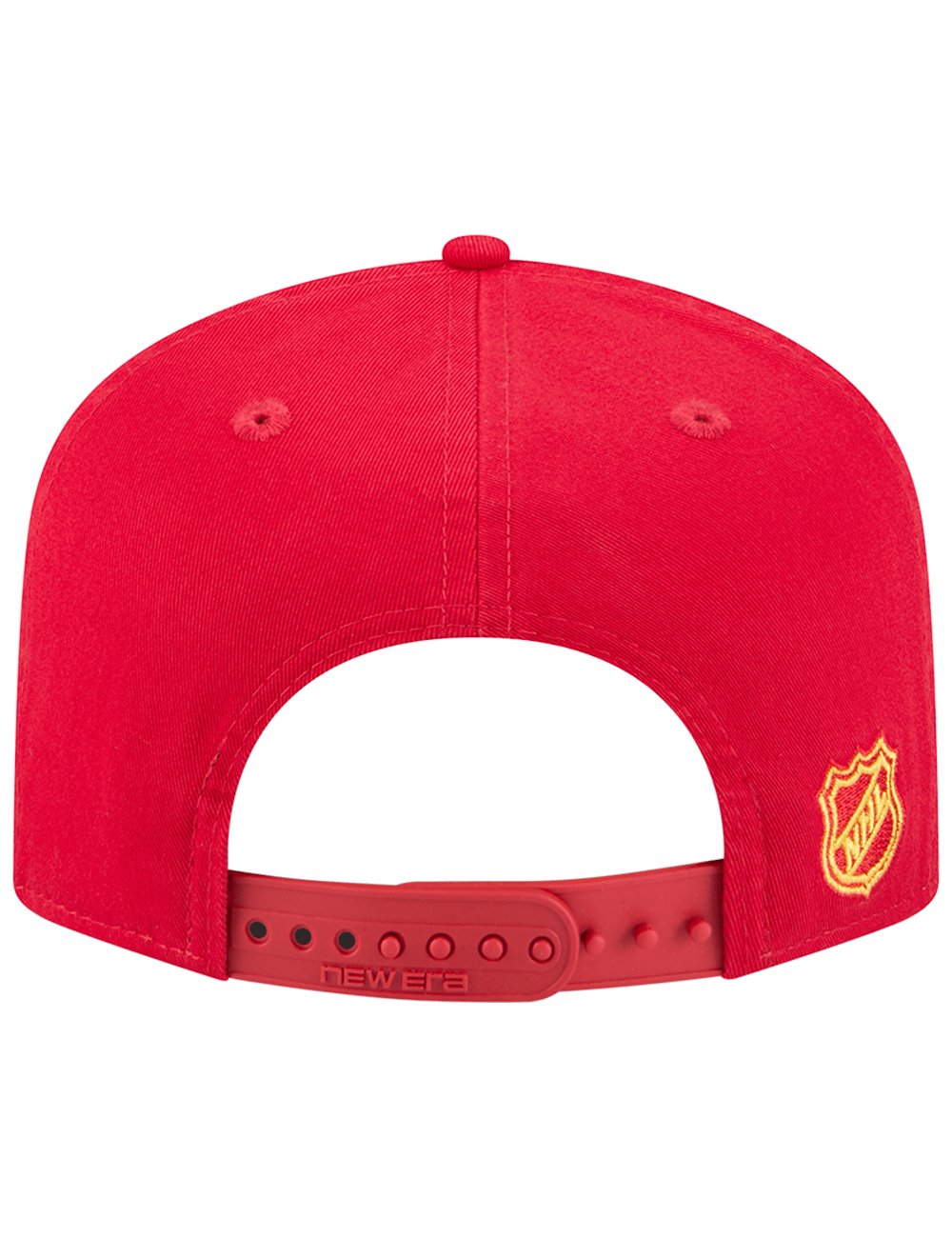 Calgary Flames New Era NHL Team 19TWENTY Pre-Curved Snapback Hat - Red