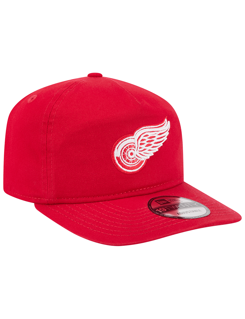 Detroit Red Wings New Era NHL Team 19TWENTY Pre-Curved Snapback Hat - Red