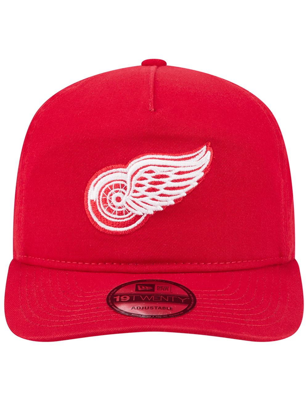 Detroit Red Wings New Era NHL Team 19TWENTY Pre-Curved Snapback Hat - Red