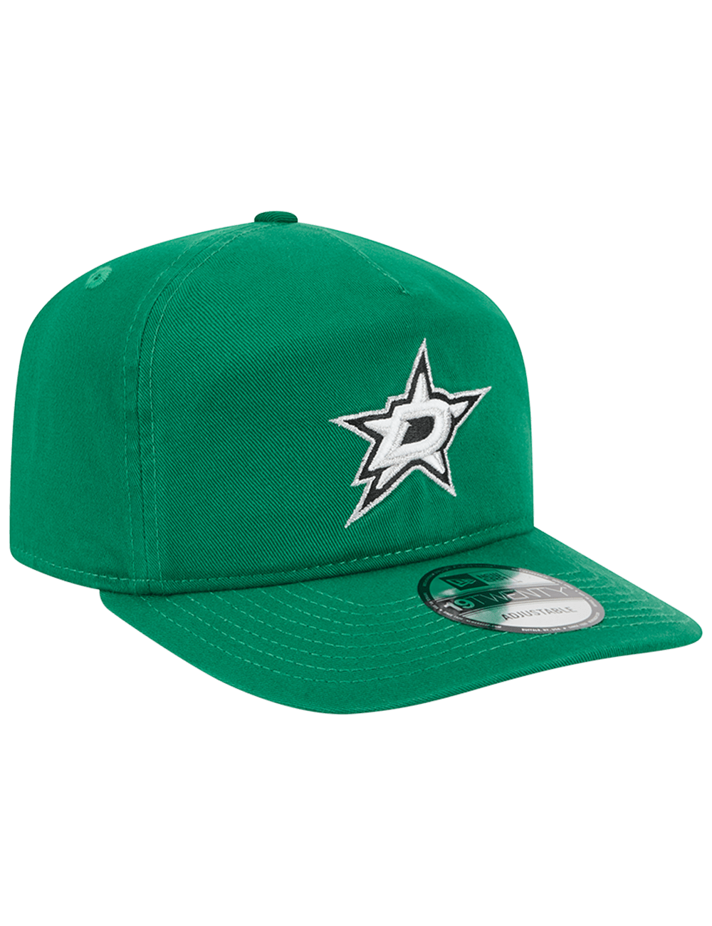 Dallas Stars New Era NHL Team 19TWENTY Pre-Curved Snapback Hat - Green