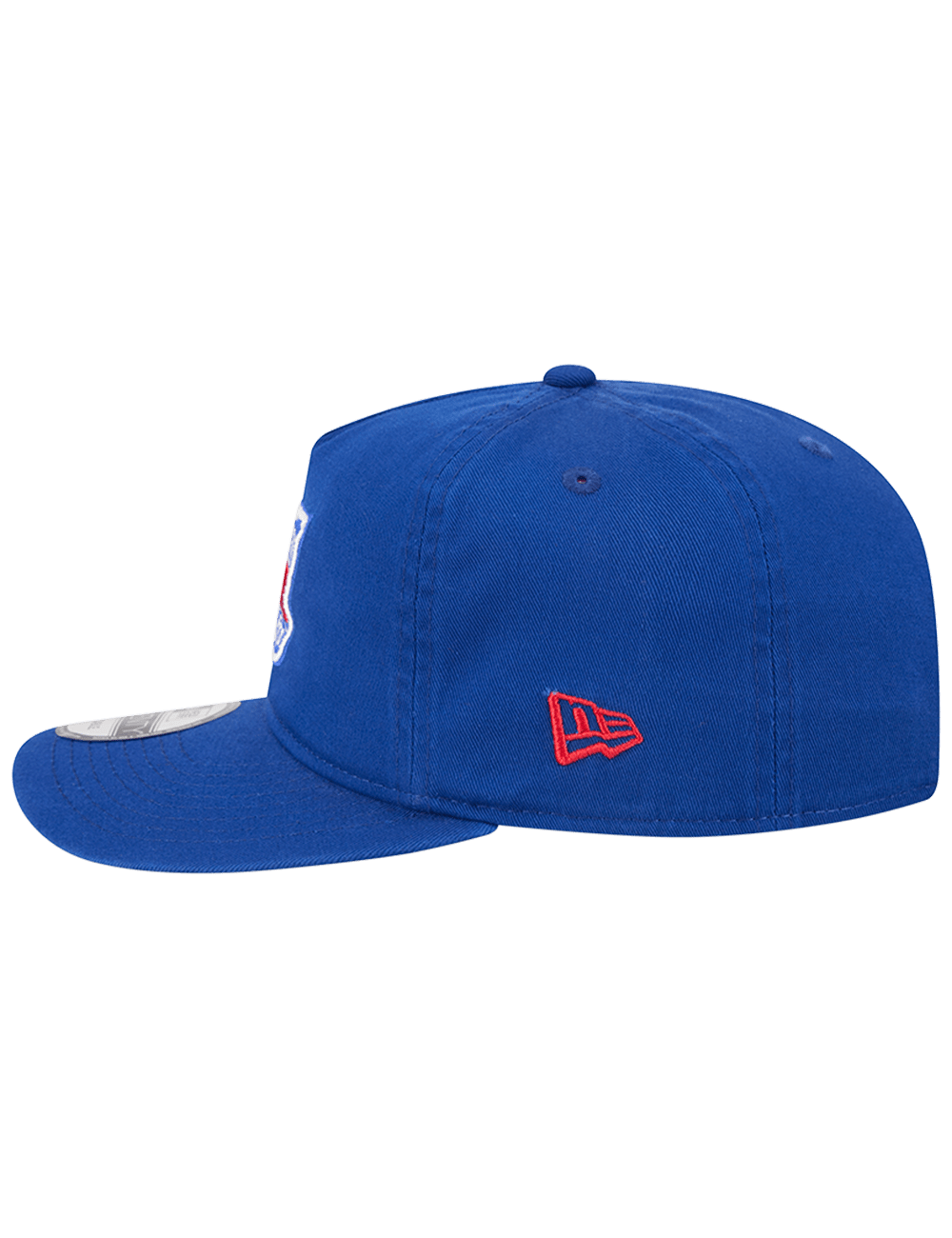 New York Rangers New Era NHL Team 19TWENTY Pre-Curved Snapback Hat - Blue