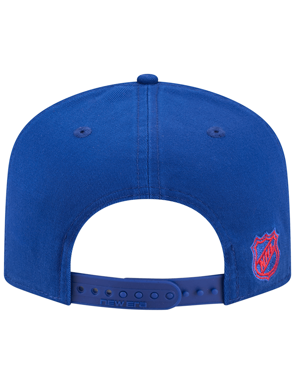 New York Rangers New Era NHL Team 19TWENTY Pre-Curved Snapback Hat - Blue