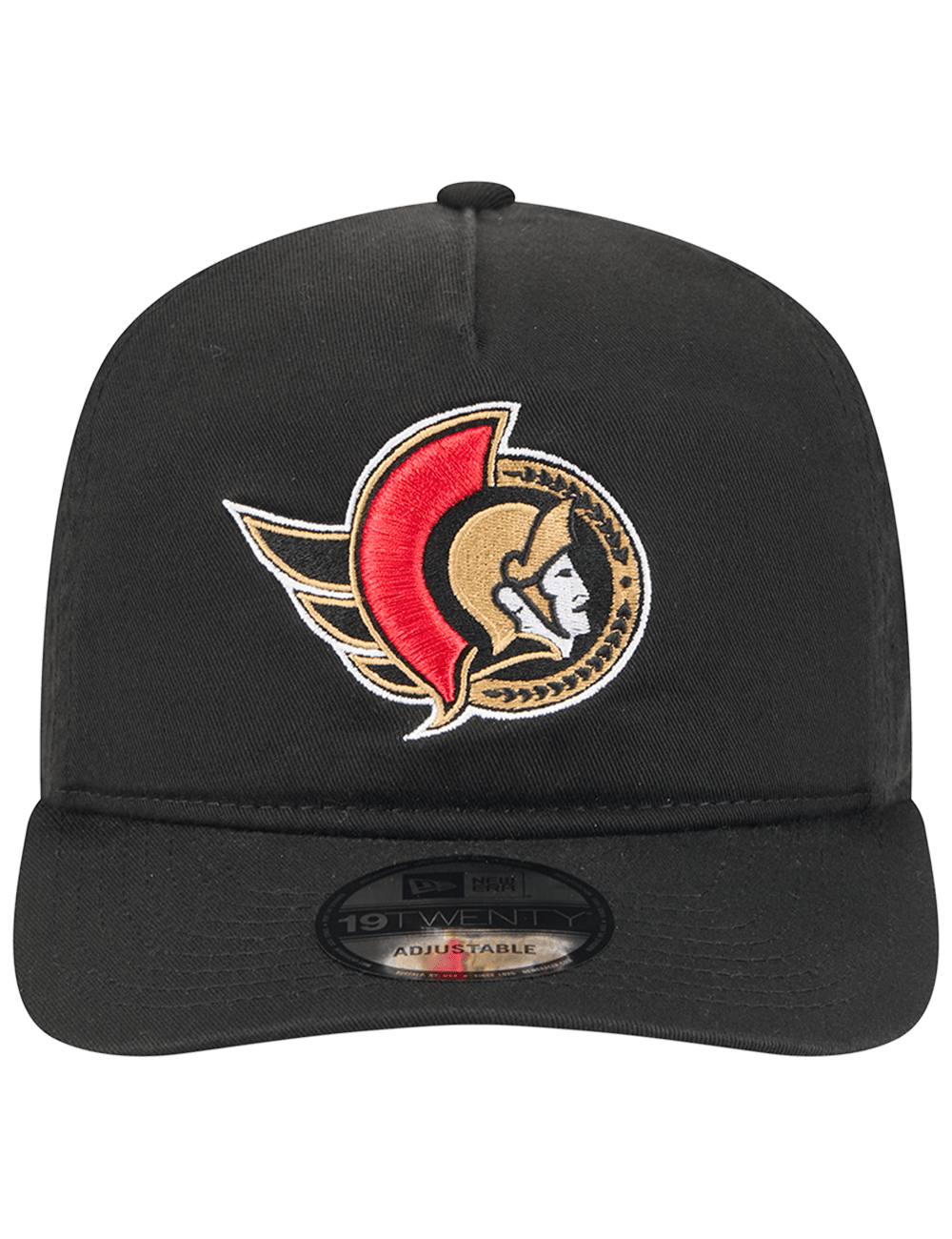 Ottawa Senators New Era NHL Team 19TWENTY Pre-Curved Snapback Hat - Black