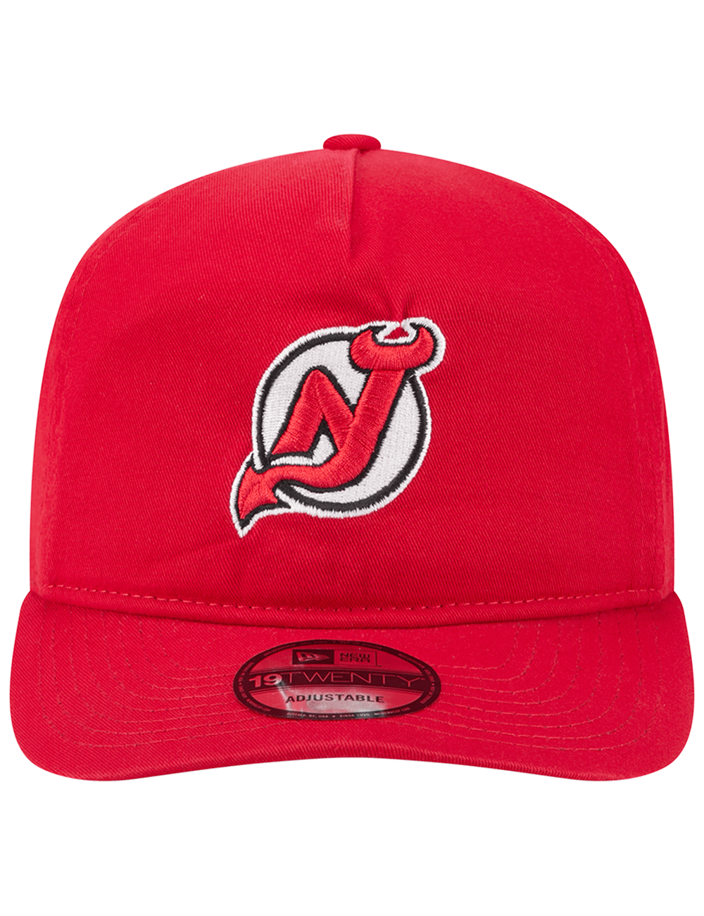 New Jersey Devils New Era NHL Team 19TWENTY Pre-Curved Snapback Hat - Red