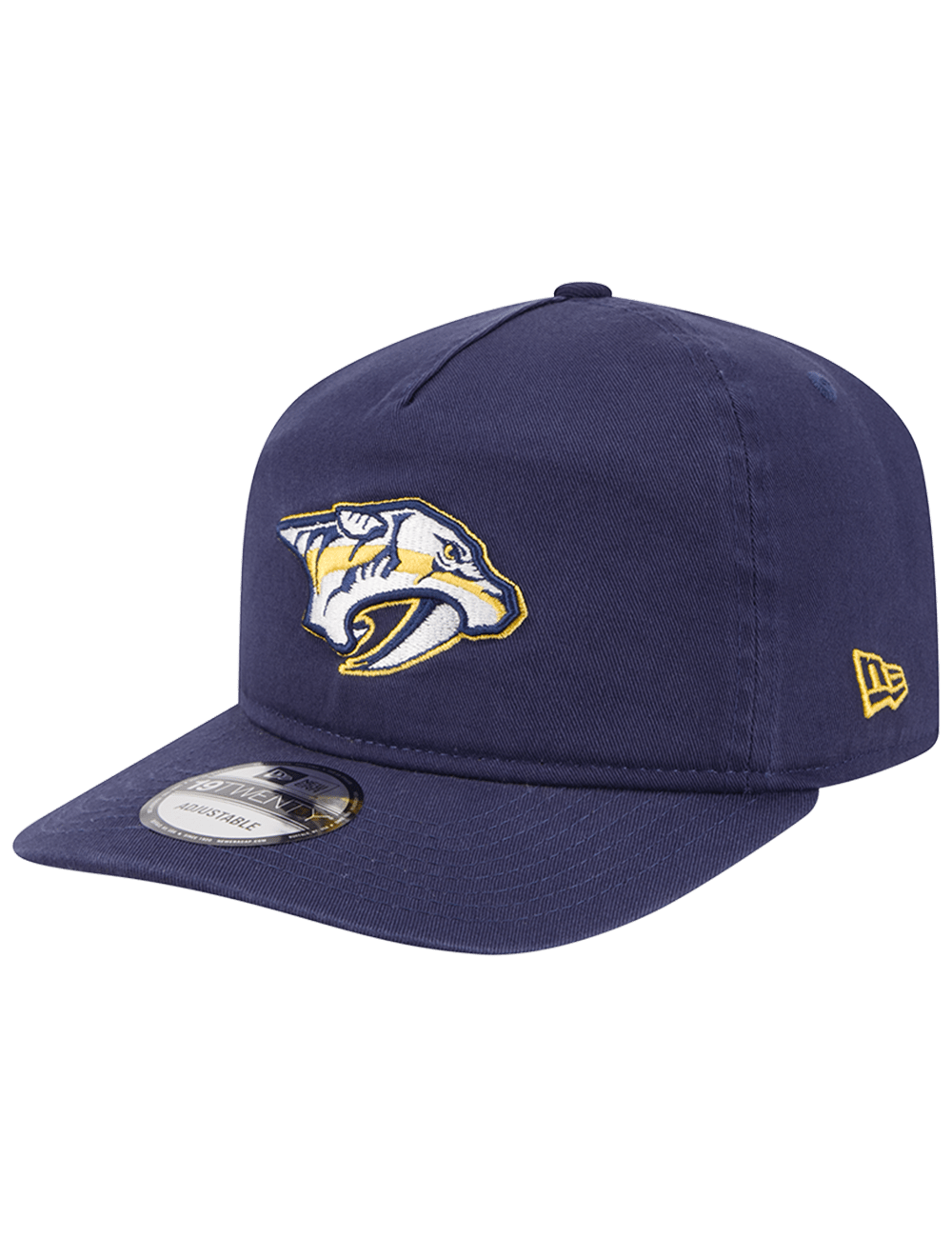 Nashville Predators New Era NHL Team 19TWENTY Pre-Curved Snapback Hat - Navy