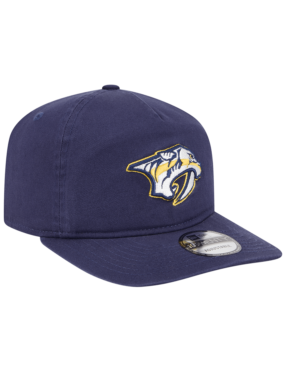 Nashville Predators New Era NHL Team 19TWENTY Pre-Curved Snapback Hat - Navy
