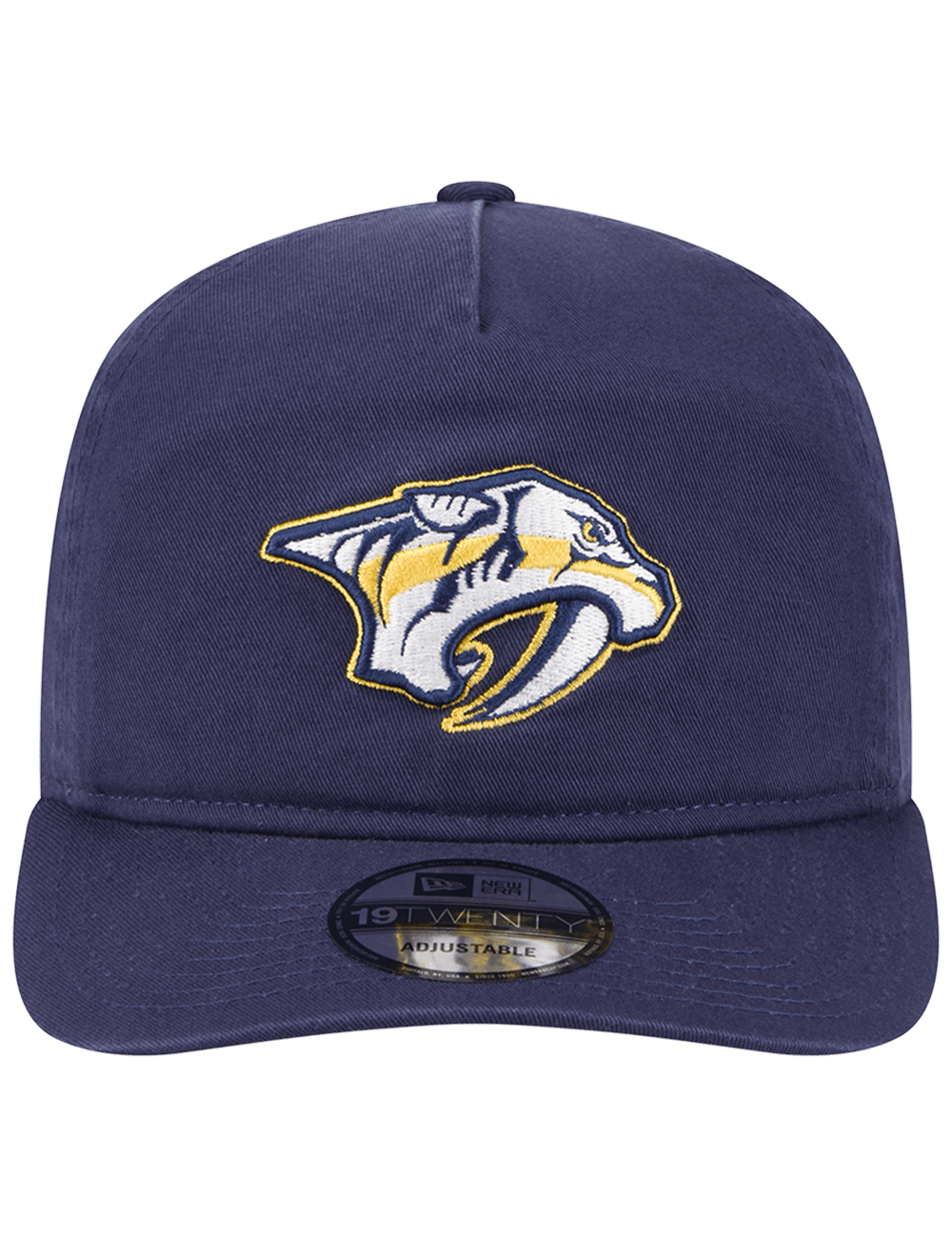 Nashville Predators New Era NHL Team 19TWENTY Pre-Curved Snapback Hat - Navy