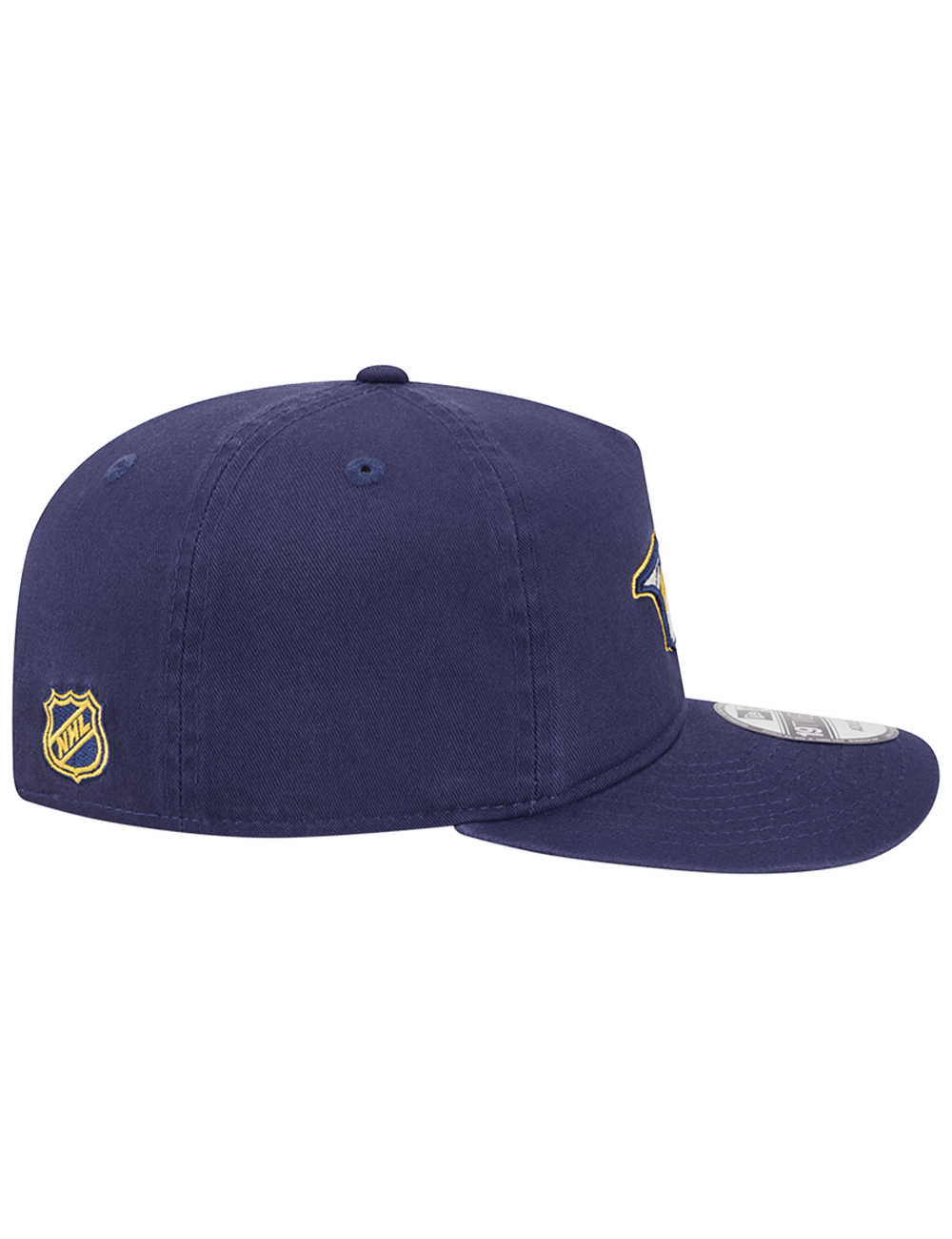 Nashville Predators New Era NHL Team 19TWENTY Pre-Curved Snapback Hat - Navy