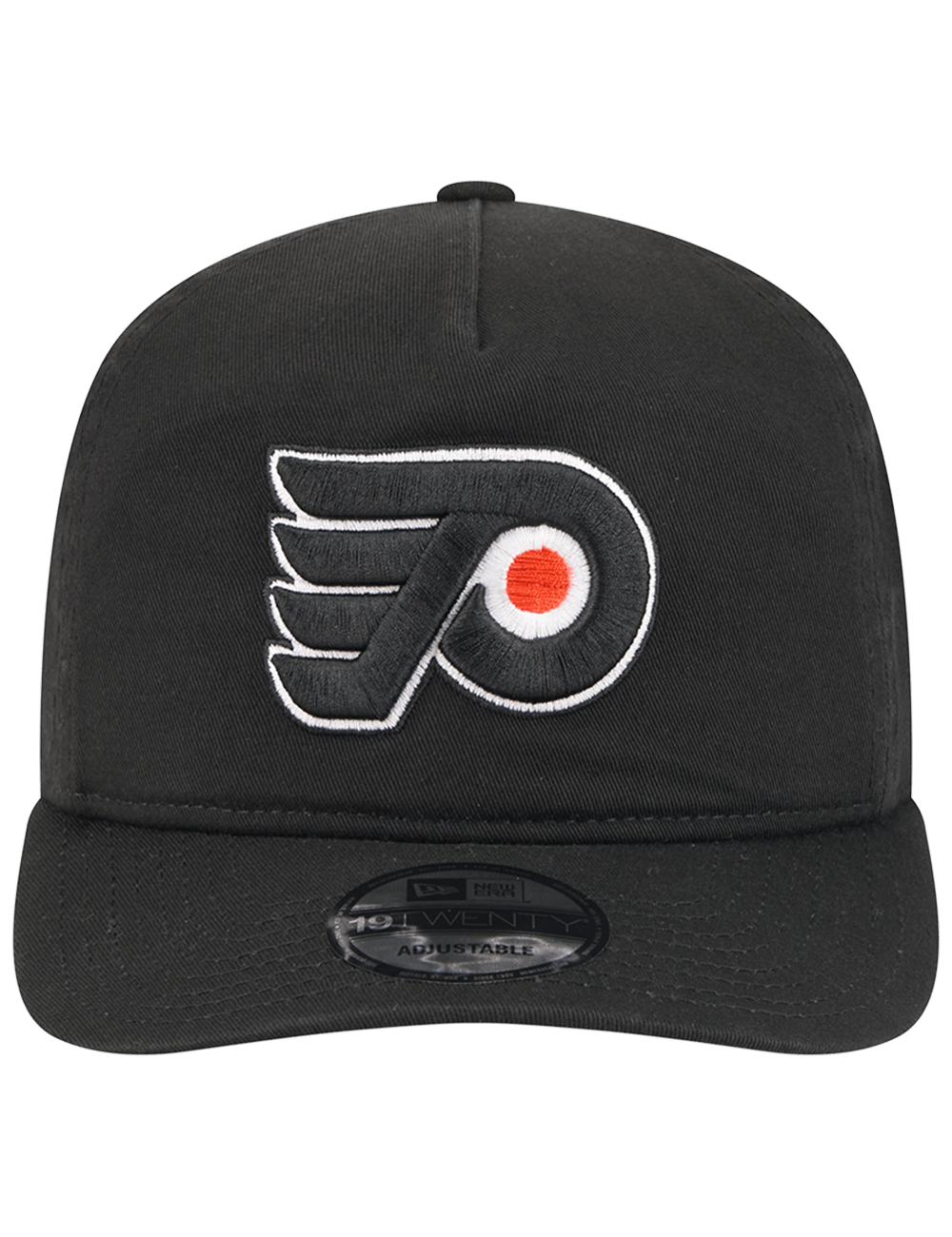 Philadelphia Flyers New Era NHL Team 19TWENTY Pre-Curved Snapback Hat - Black