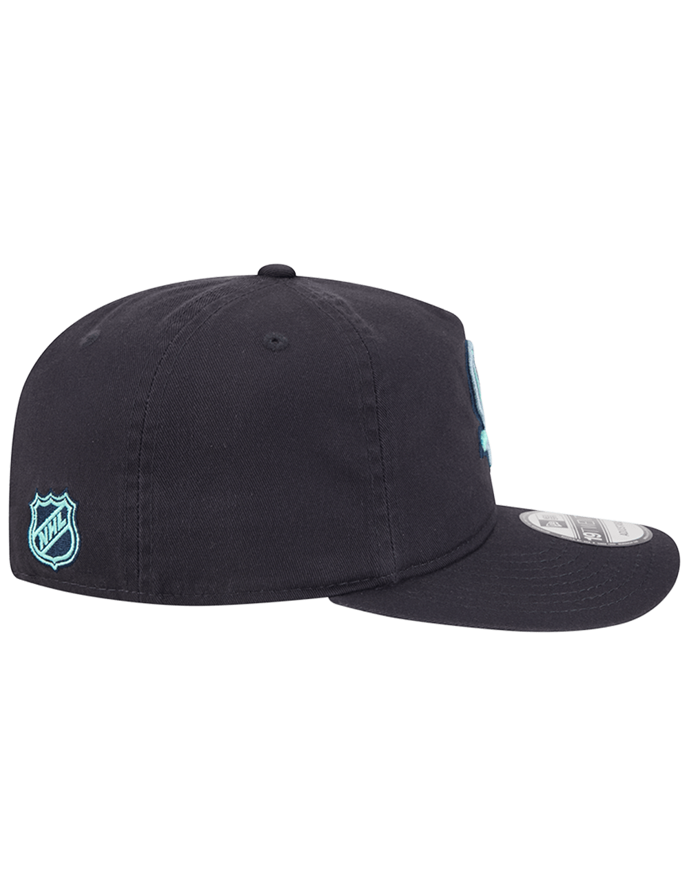 Seattle Kraken New Era NHL Team 19TWENTY Pre-Curved Snapback Hat - Navy