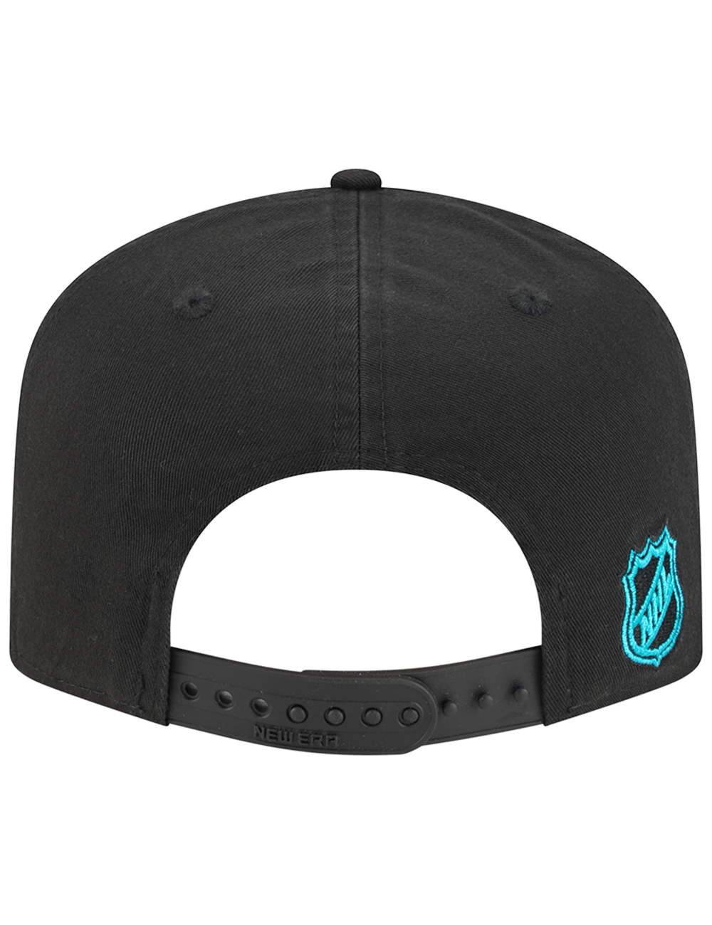 San Jose Sharks New Era NHL Team 19TWENTY Pre-Curved Snapback Hat - Black