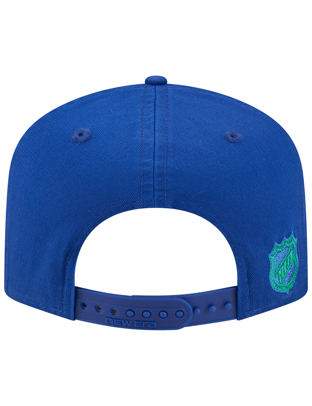 Vancouver Canucks New Era NHL Team 19TWENTY Pre-Curved Snapback Hat - Blue
