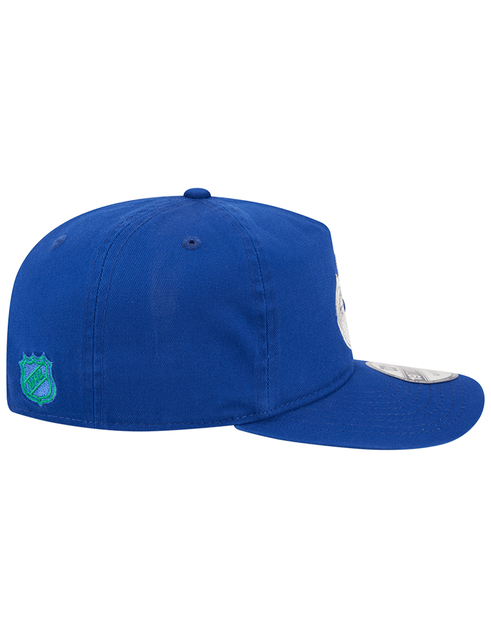 Vancouver Canucks New Era NHL Team 19TWENTY Pre-Curved Snapback Hat - Blue