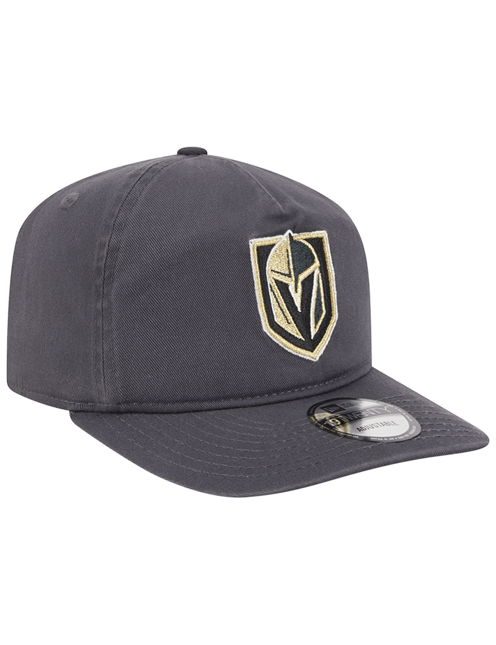 Vegas Golden Knights New Era NHL Team 19TWENTY Pre-Curved Snapback Hat - Grey