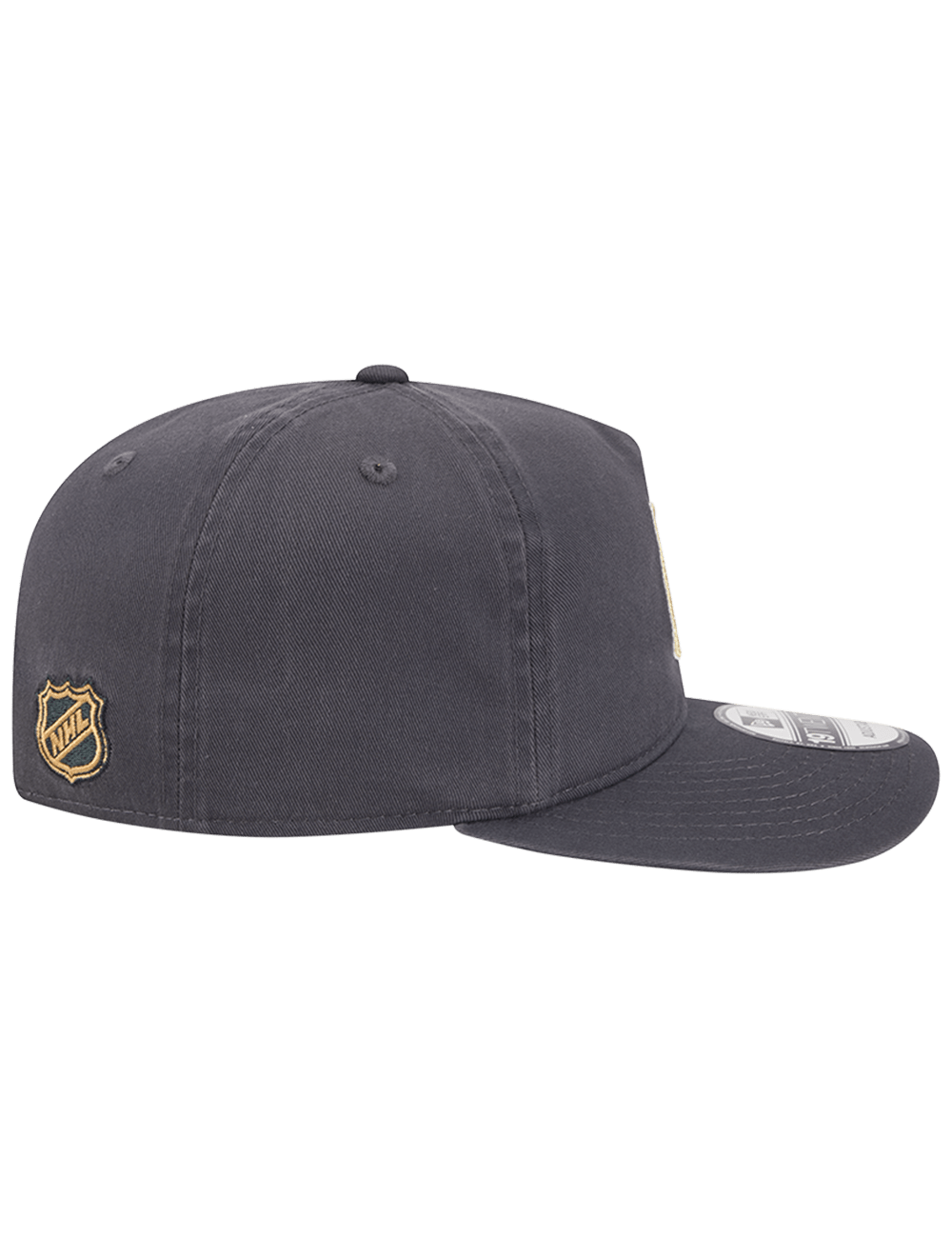 Vegas Golden Knights New Era NHL Team 19TWENTY Pre-Curved Snapback Hat - Grey