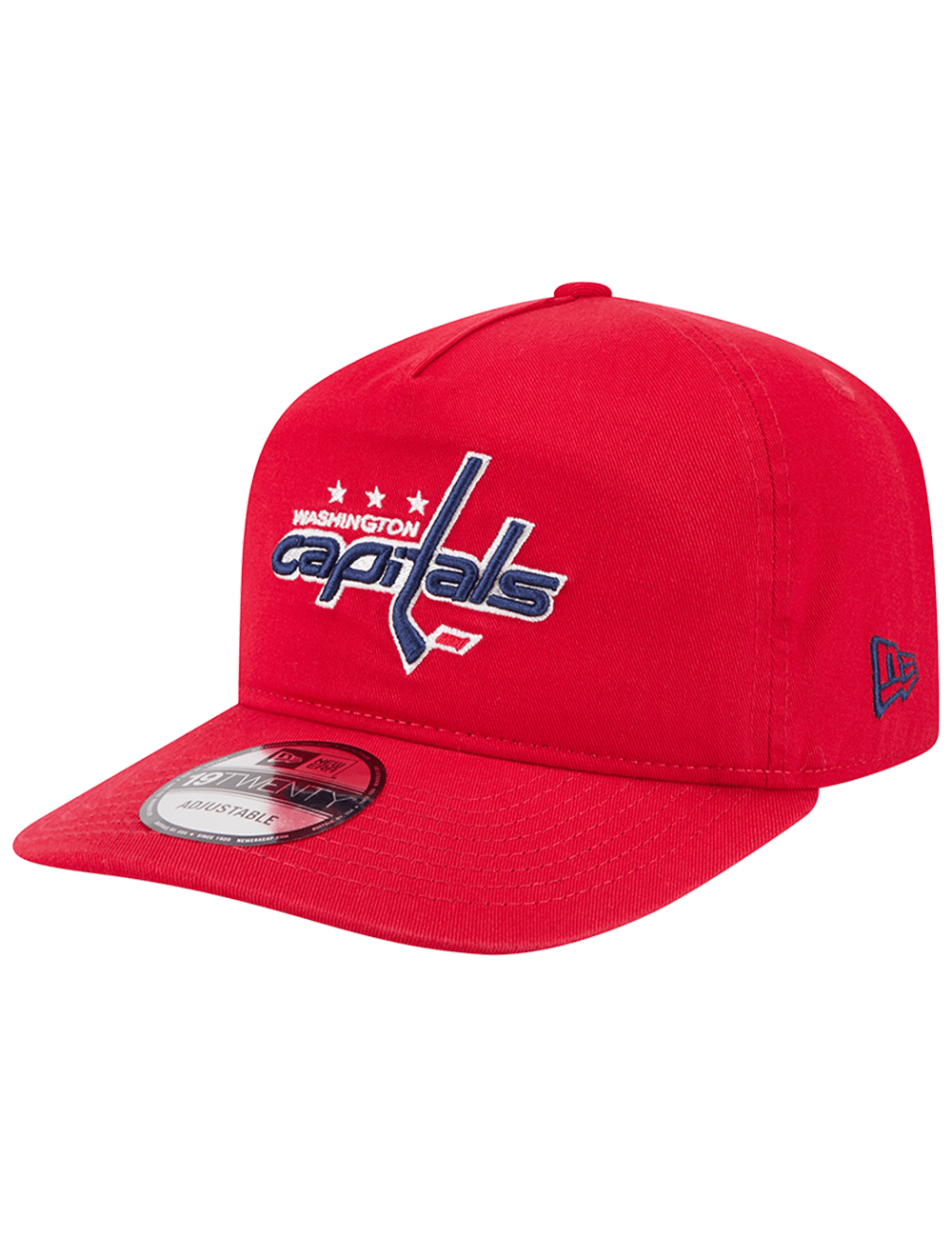 Washington Capitals New Era NHL Team 19TWENTY Pre-Curved Snapback Hat - Red
