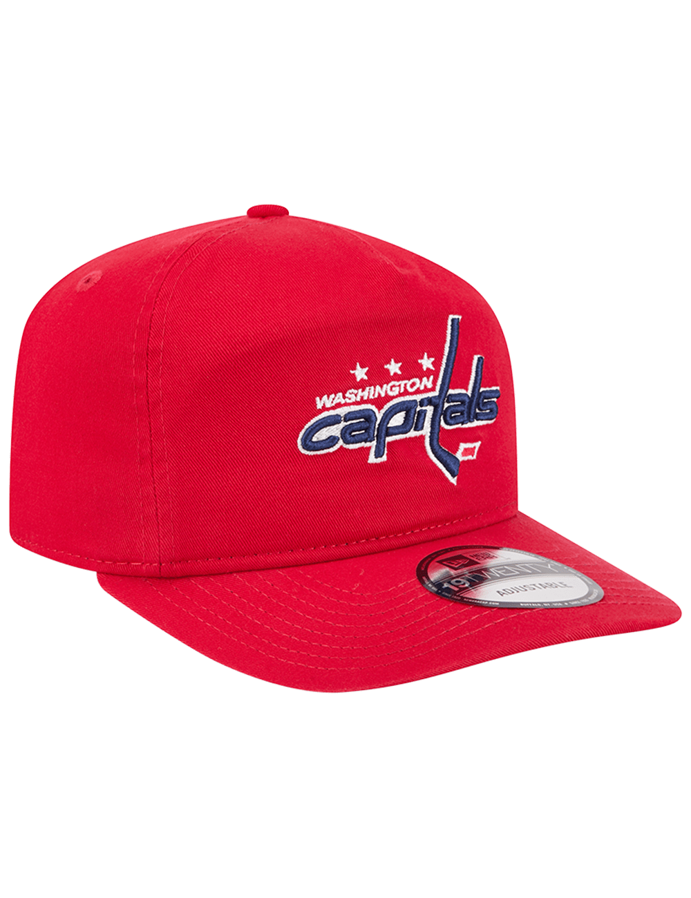 Washington Capitals New Era NHL Team 19TWENTY Pre-Curved Snapback Hat - Red