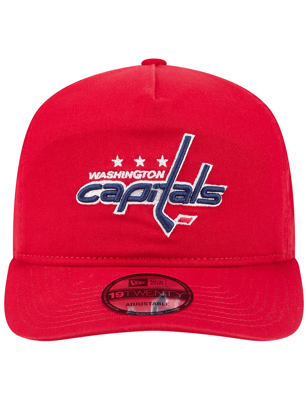 Washington Capitals New Era NHL Team 19TWENTY Pre-Curved Snapback Hat - Red