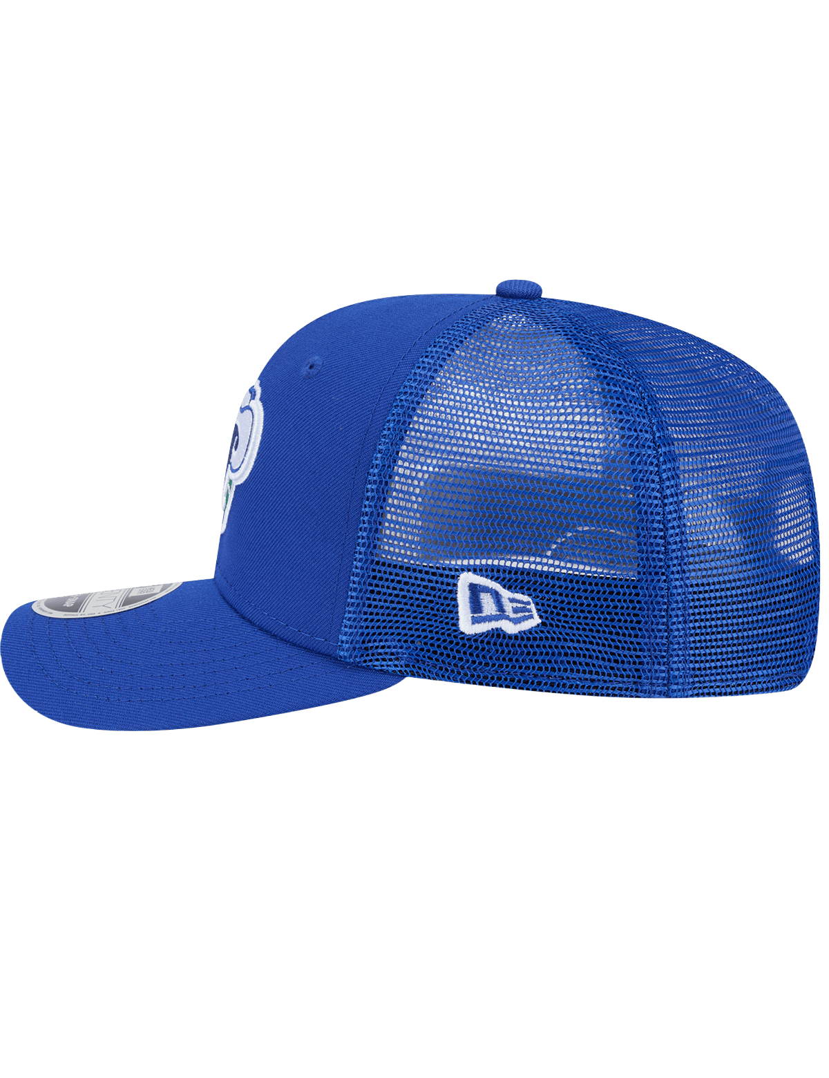 Dallas Mavericks New Era NBA HWC 9SEVENTY Trucker Stretch Snapback Hat - Blue