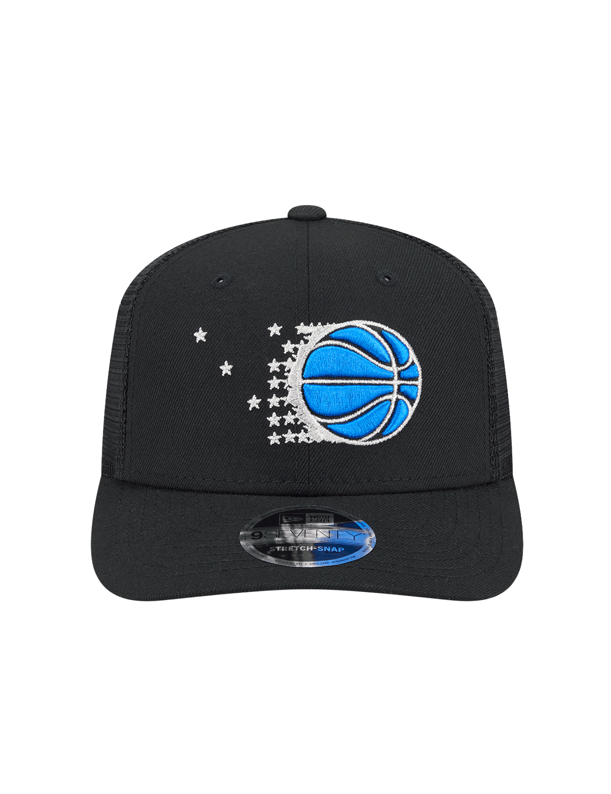 Orlando Magic New Era NBA HWC 9SEVENTY Trucker Stretch Snapback Hat - Black