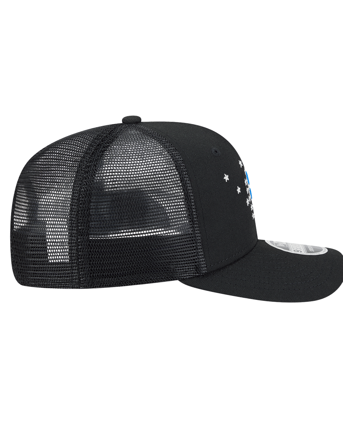 Orlando Magic New Era NBA HWC 9SEVENTY Trucker Stretch Snapback Hat - Black