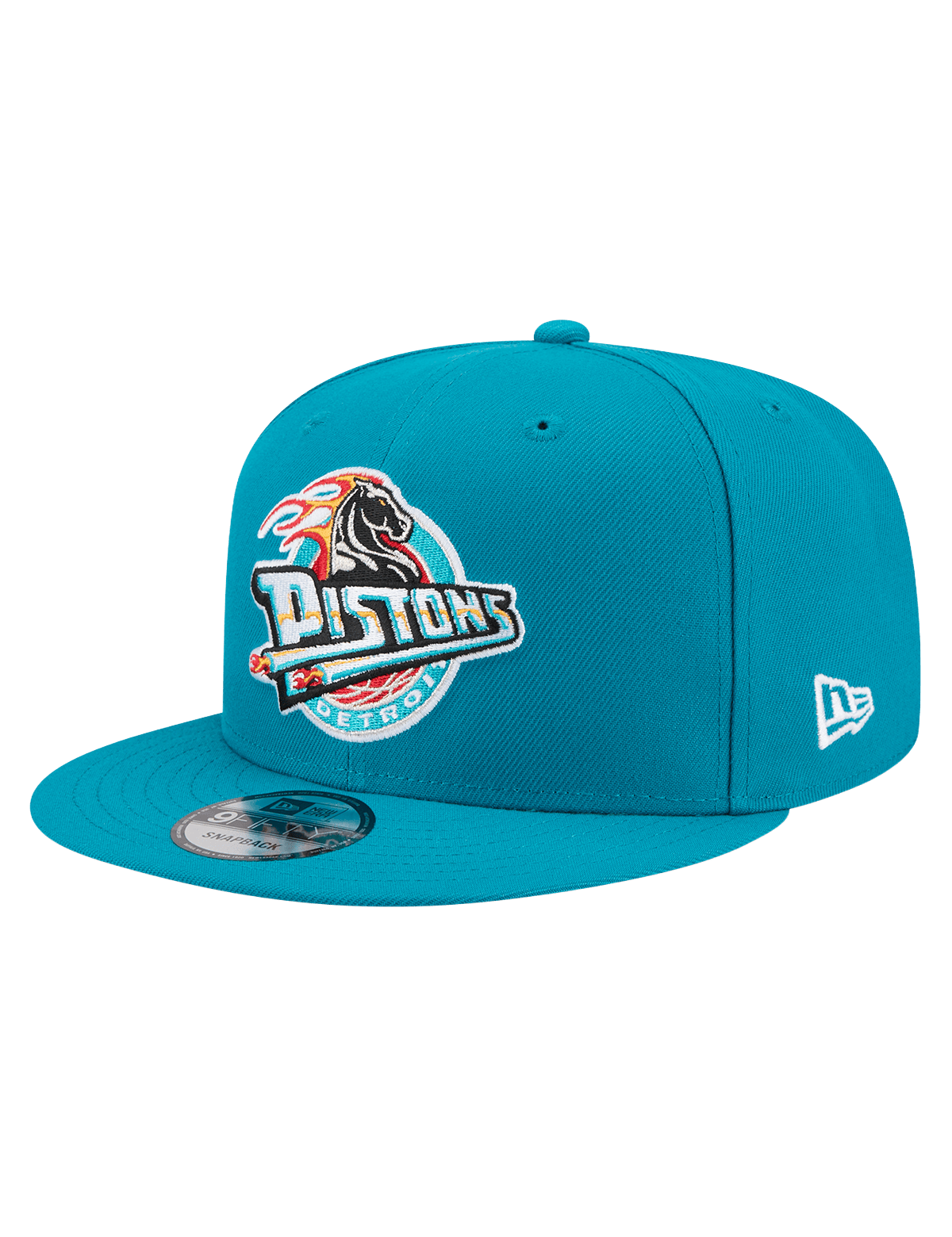 Detroit Pistons New Era NBA HWC 9FIFTY Snapback Hat - Turqoise