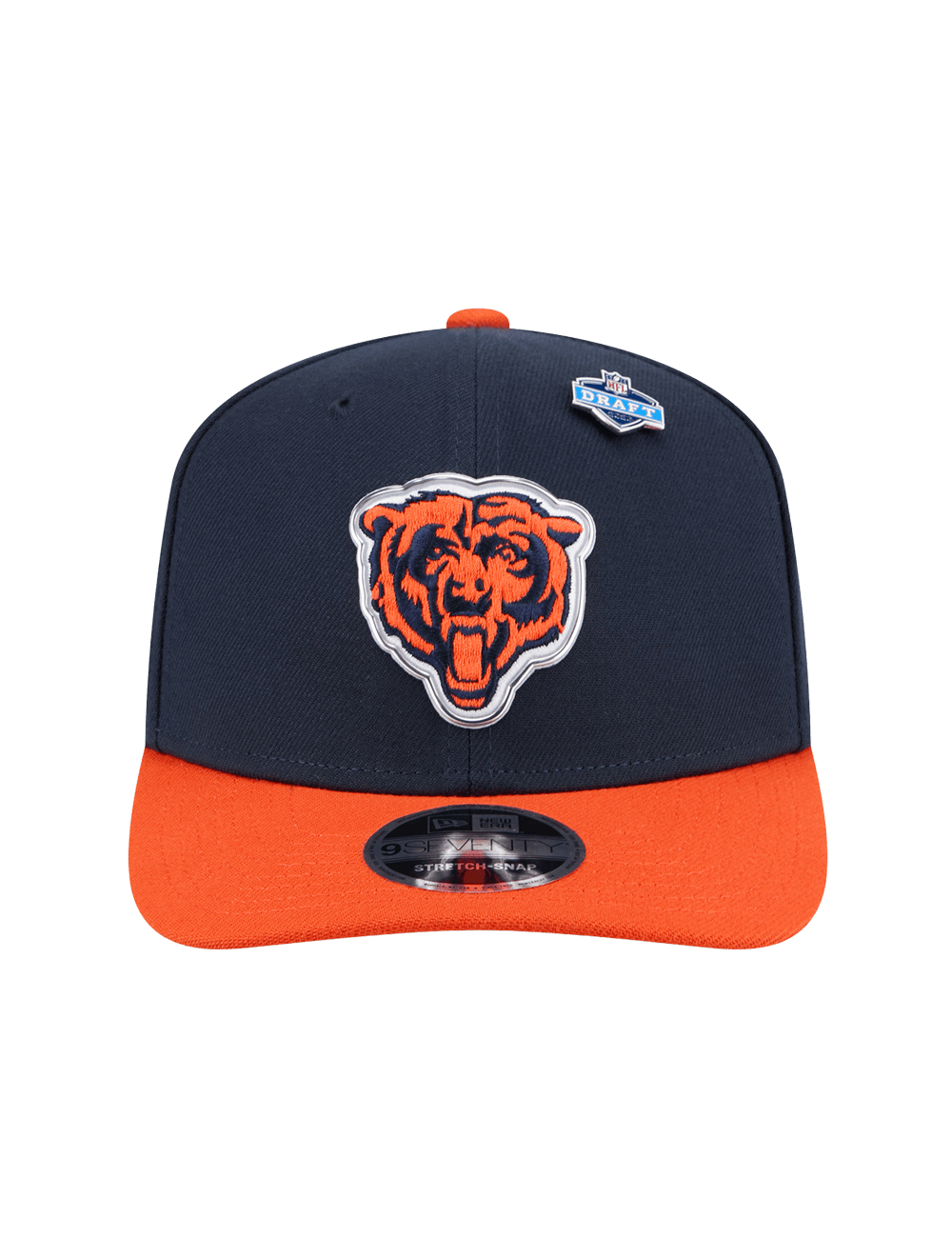 New Era Caps OSFM Chicago Bears New Era NFL Draft 26 9SEVENTY Stretch-Snapback Hat