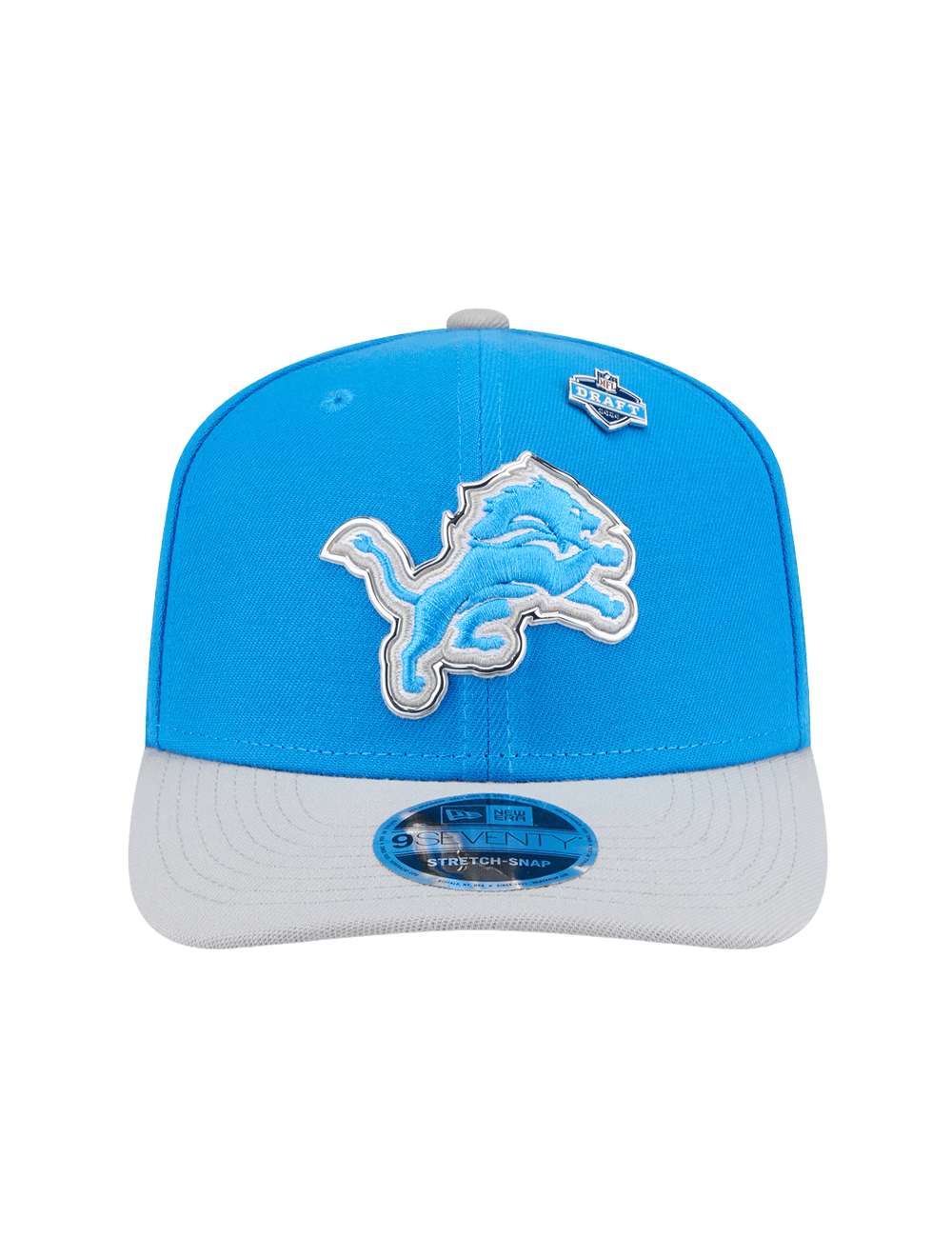 Detroit Lions New Era NFL Draft 26 9SEVENTY Stretch-Snapback Hat