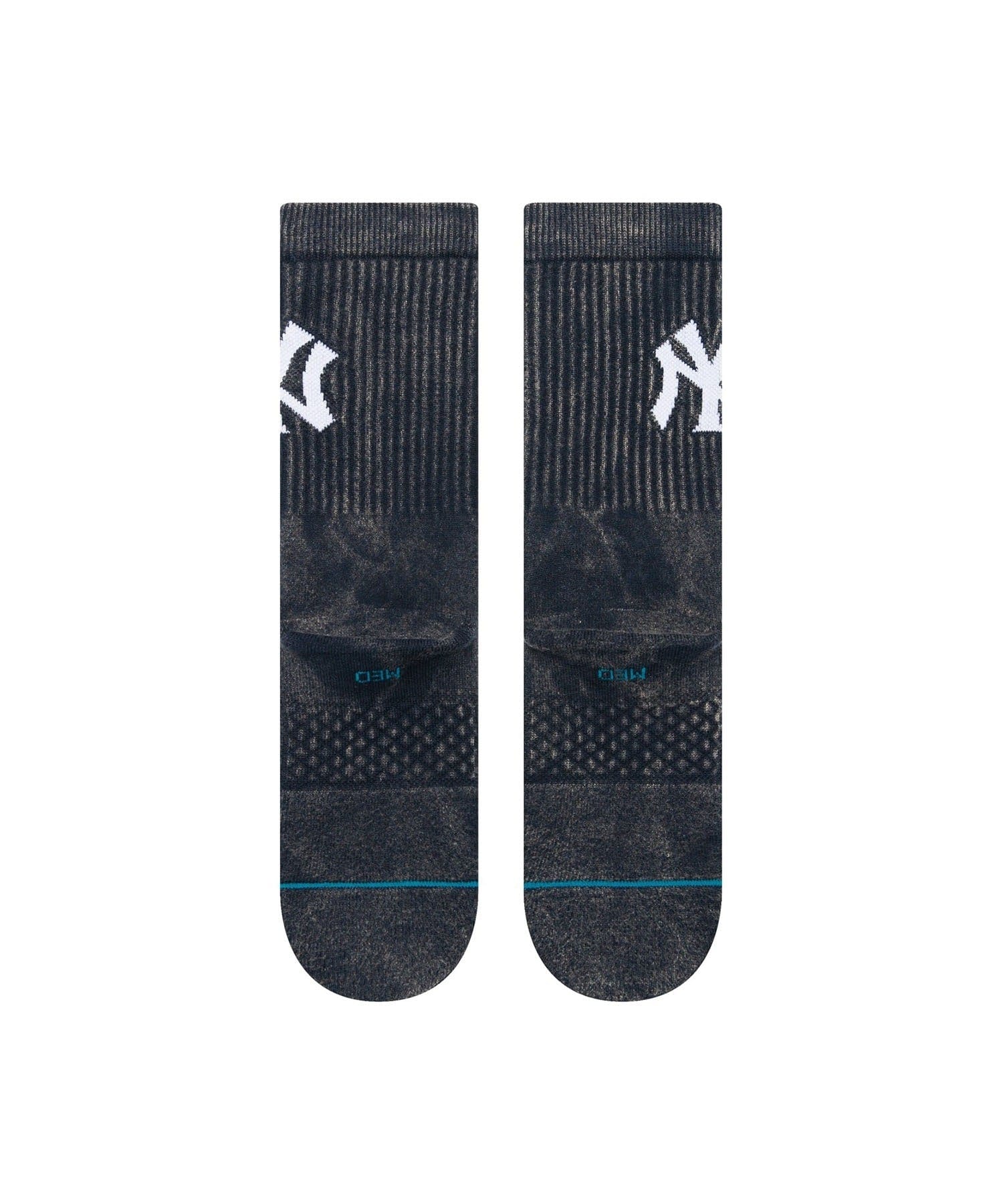 New York Yankees Stance MLB Fade Crew Socks - Faded Navy