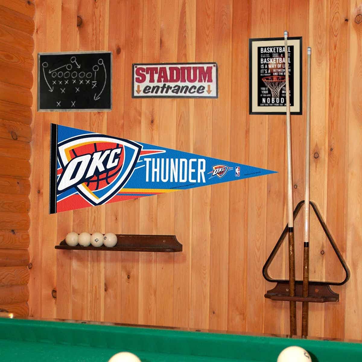 Oklahoma City Thunder Wincraft NBA 12 x 30" Premium Felt Pennant