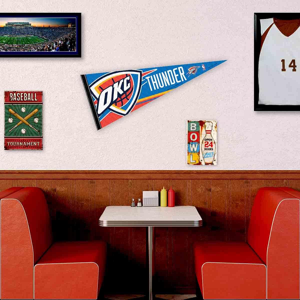 Oklahoma City Thunder Wincraft NBA 12 x 30" Premium Felt Pennant