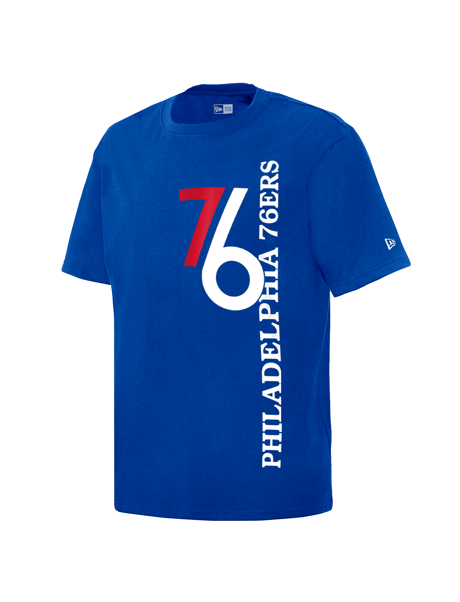 Philadelphia 76ers New Era NBA 24-25 City Edition T-Shirt - Blue