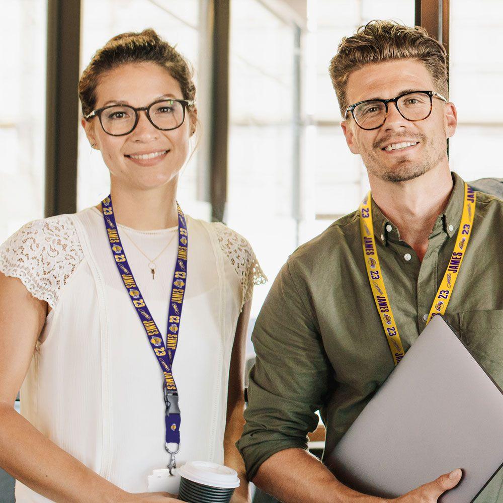 Los Angeles Lakers Wincraft NBA Lanyard w/Detachable Buckle