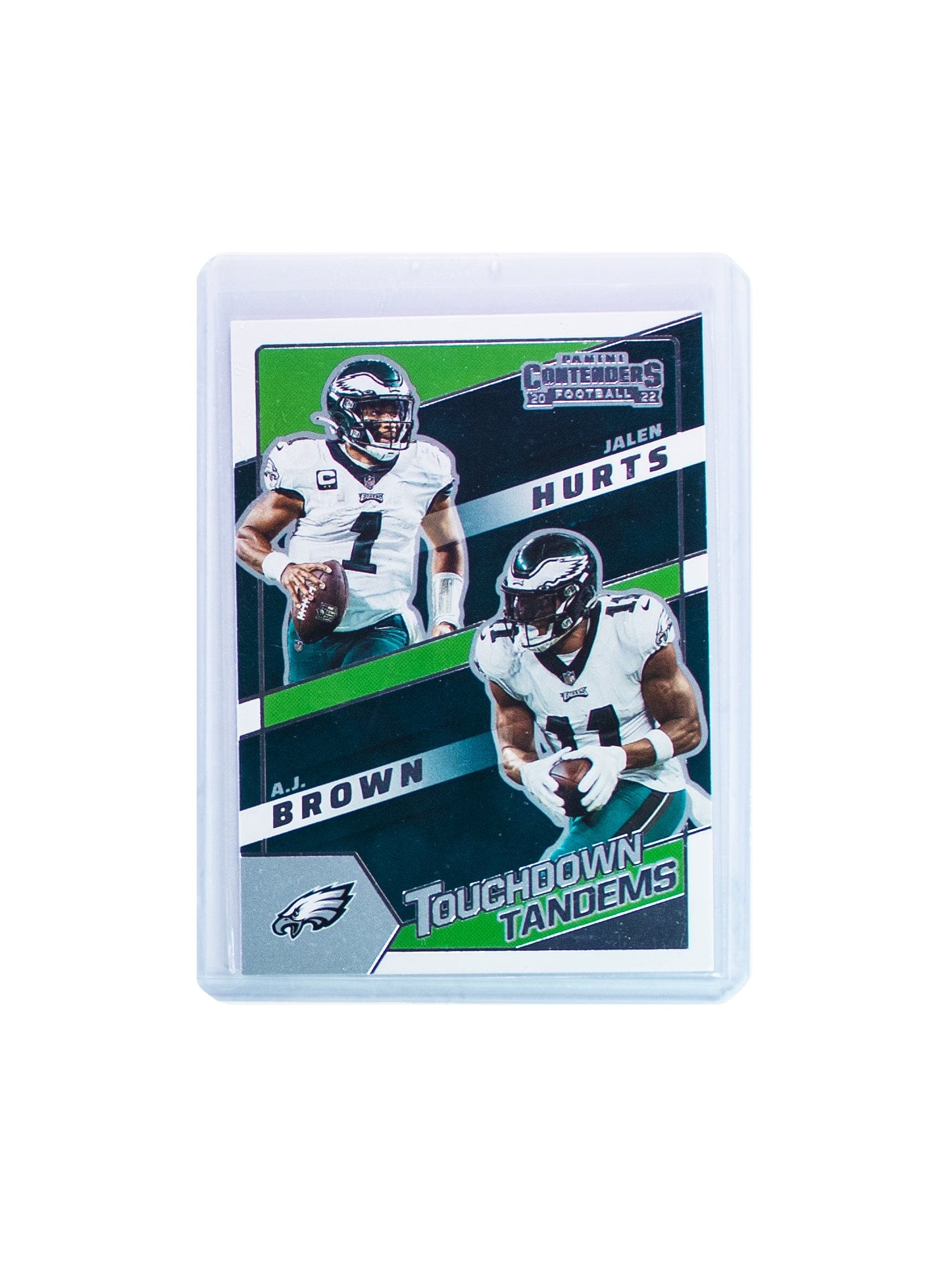 Jalen Hurts AJ Brown Philadelphia Eagles Panini NFL Tandems Card