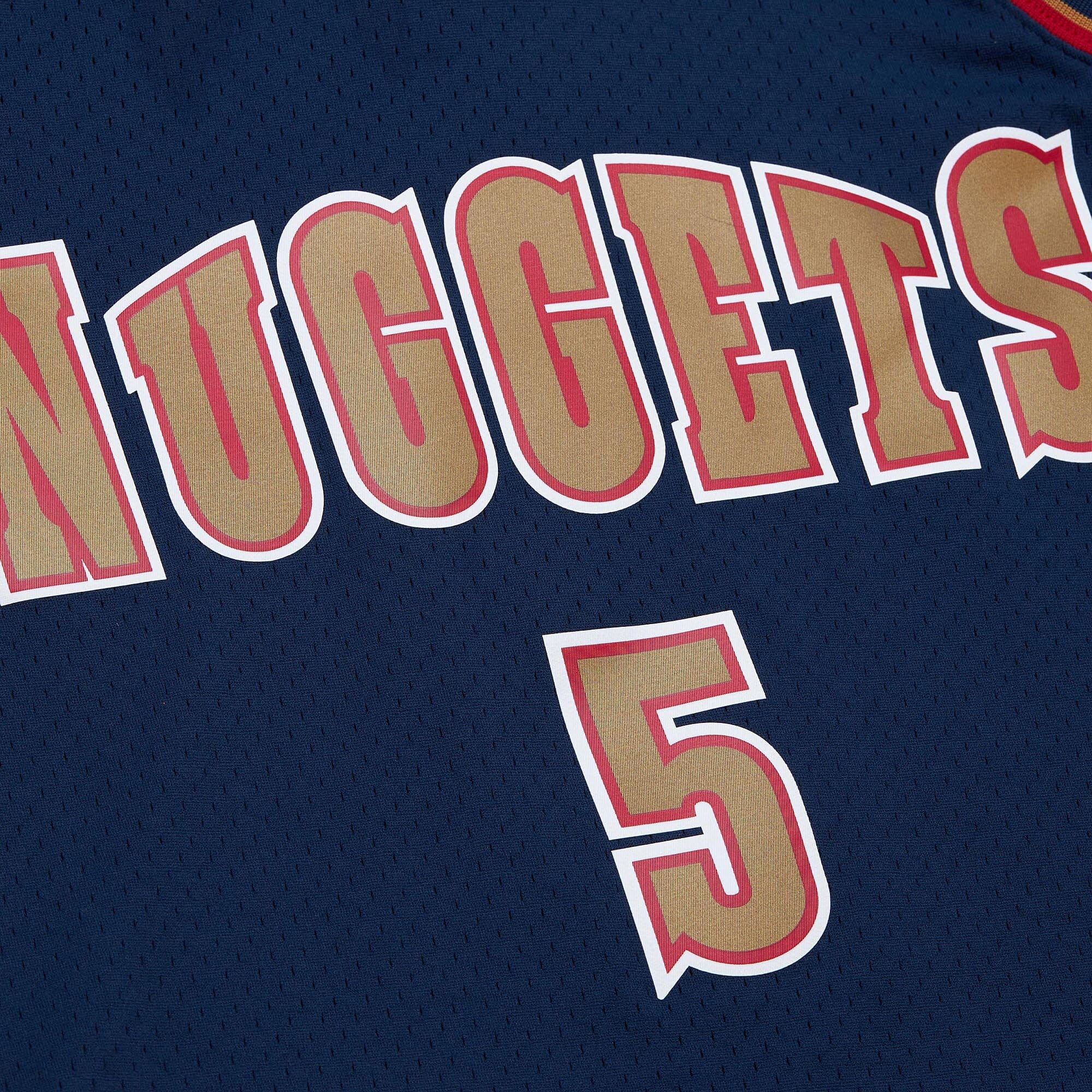 Jalen Rose Denver Nuggets Mitchell & Ness NBA 94 Swingman Jersey - Navy