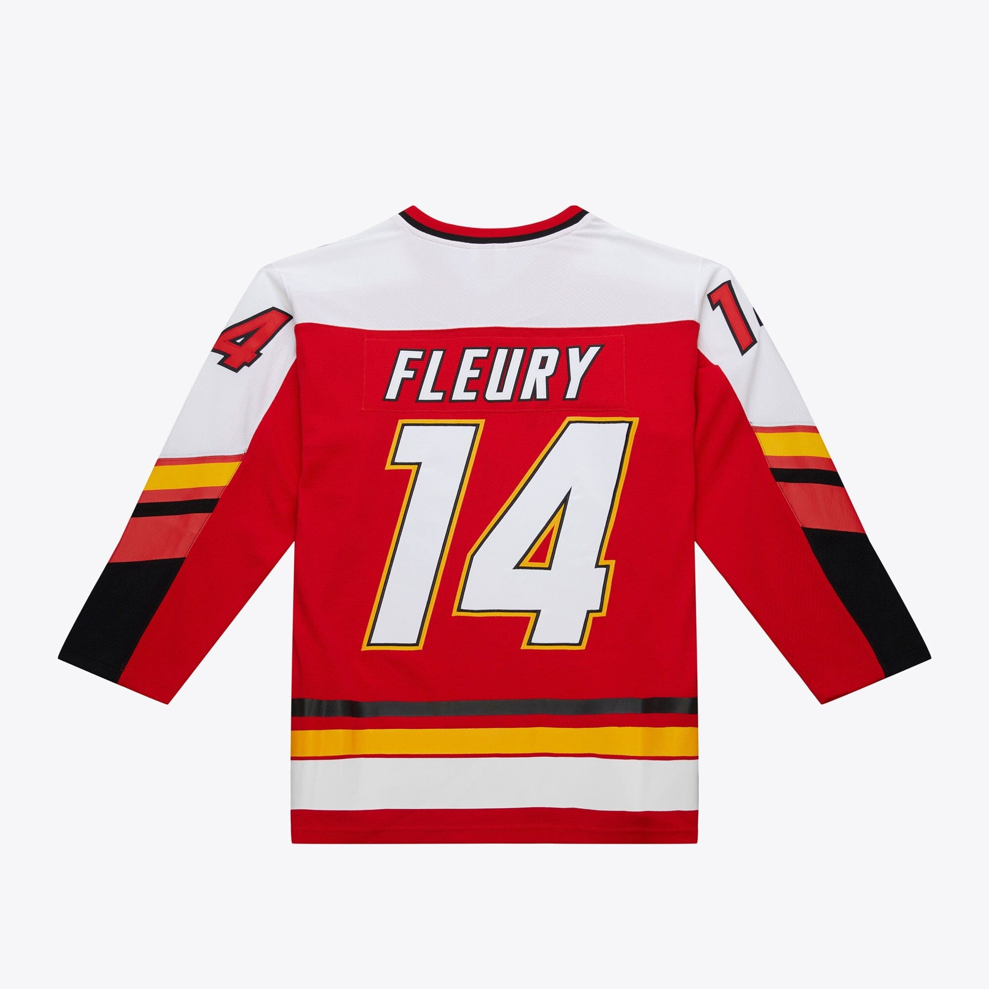 Theoren Fleury Calgary Flames Mitchell & Ness NHL 94/95 Power Play Jersey