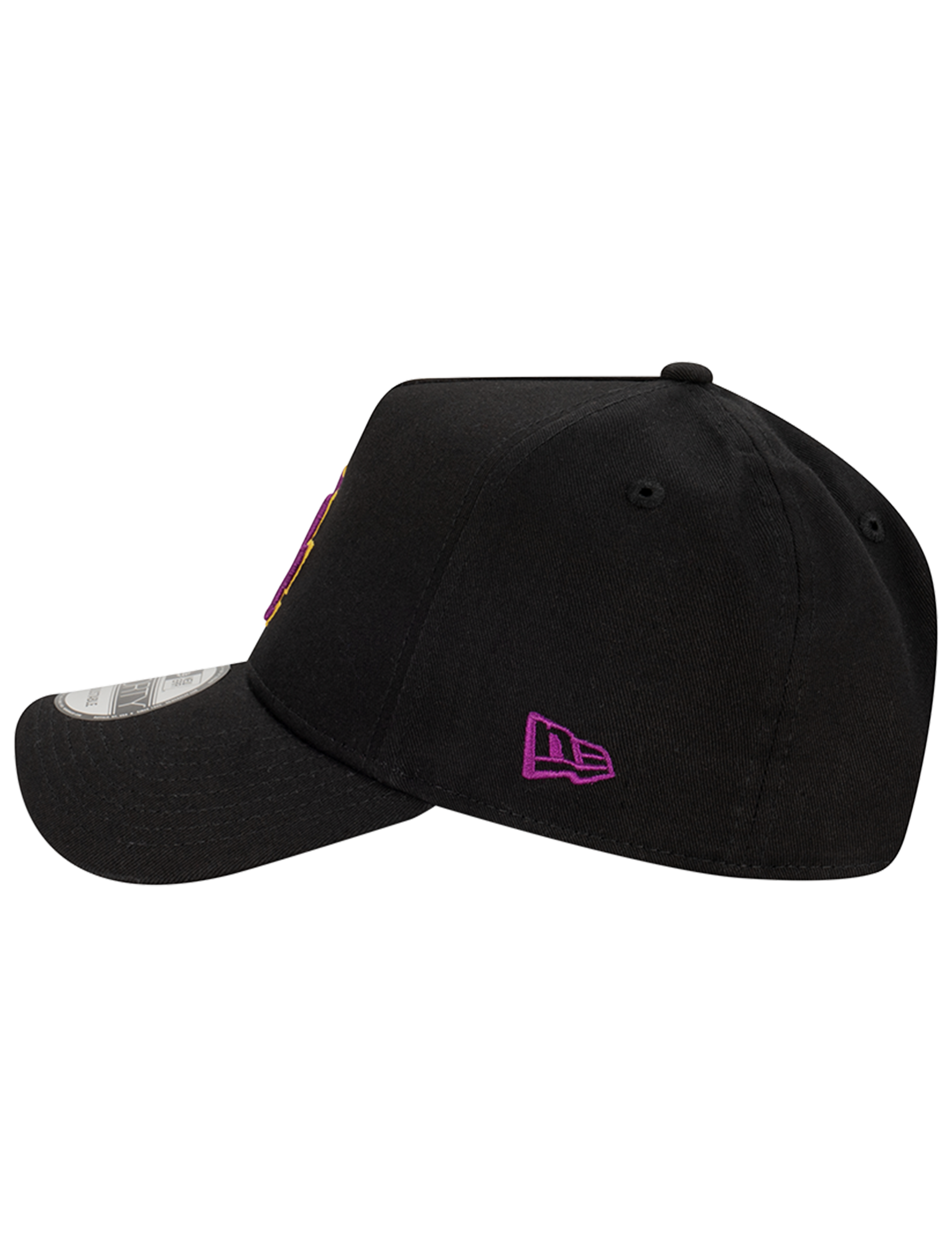 Los Angeles Dodgers New Era MLB Vibes 9FORTY A-Frame Snapback Hat - Black