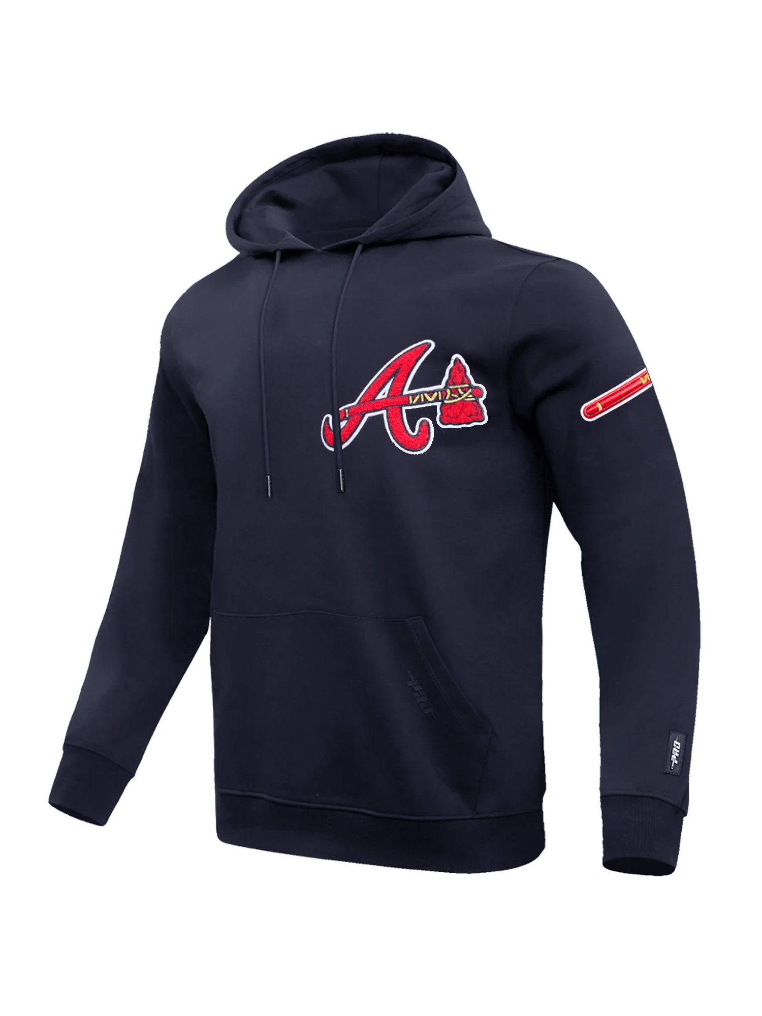 Atlanta Braves Pro Standard MLB Team Chenille Hoodie Jumper  - Navy