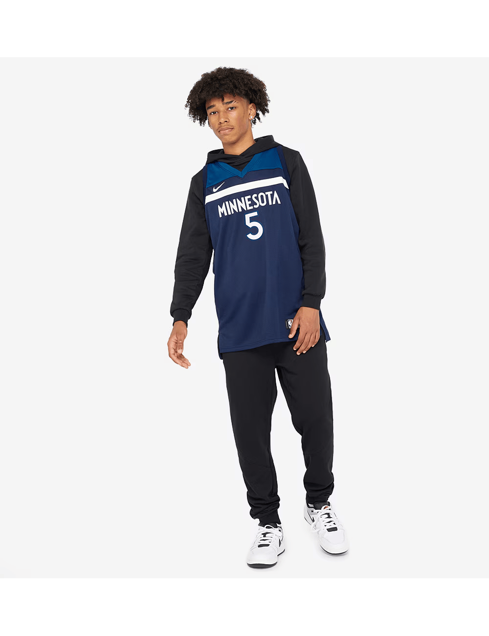 Youths Anthony Edwards Minnesota Timberwolves Nike NBA Icon Jersey - Navy